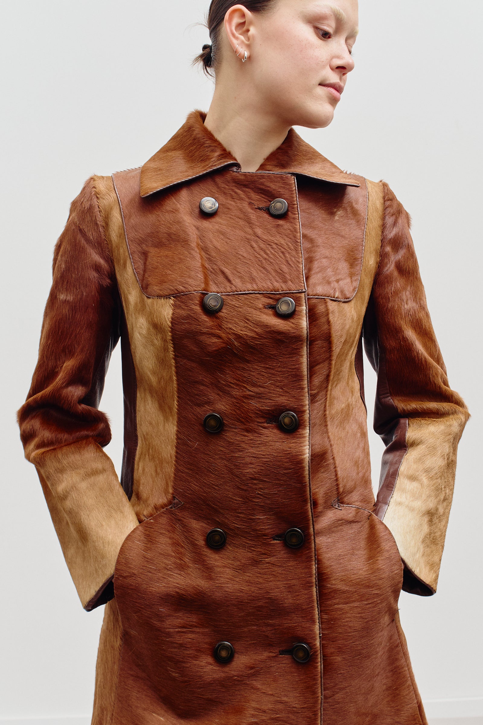 THE COWHIDE COAT (XS/S) - ENSO Vintage