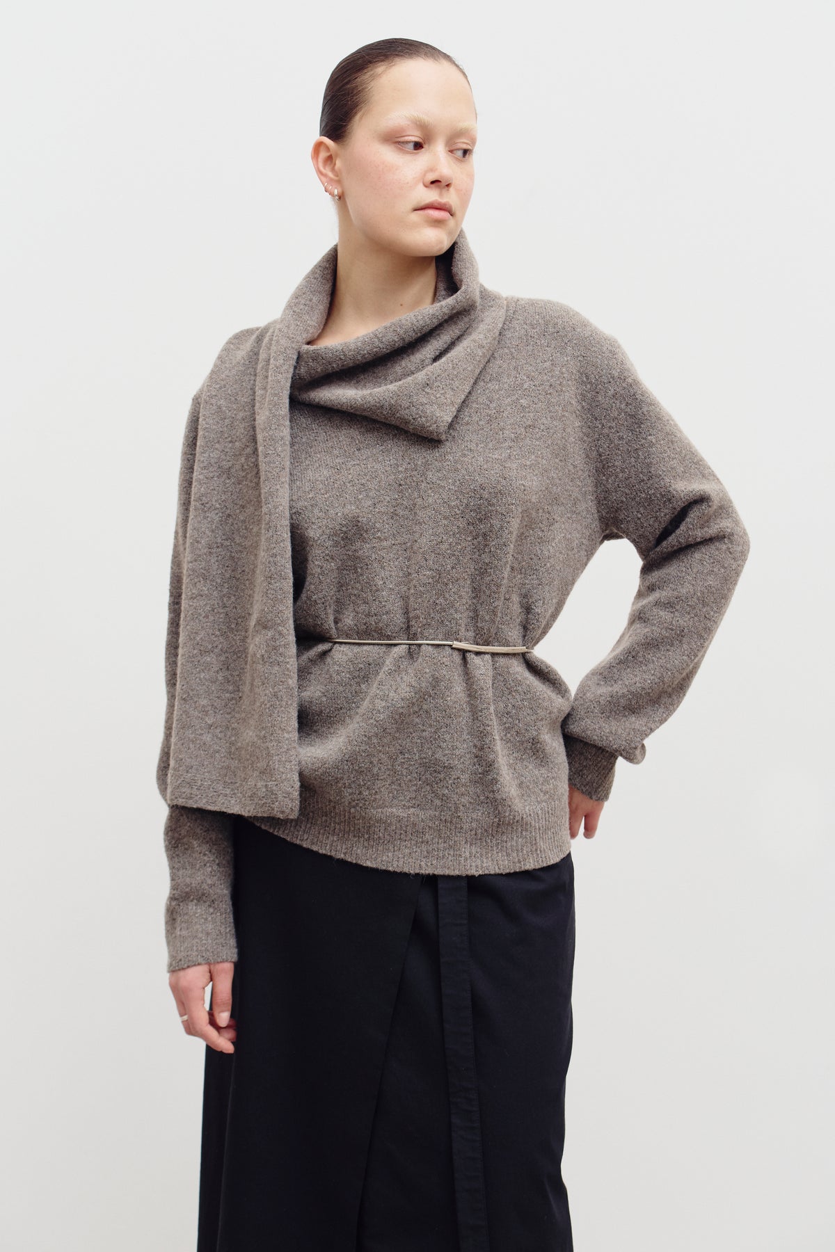 THE SCARF SWEATER (M/L) - ENSO Vintage