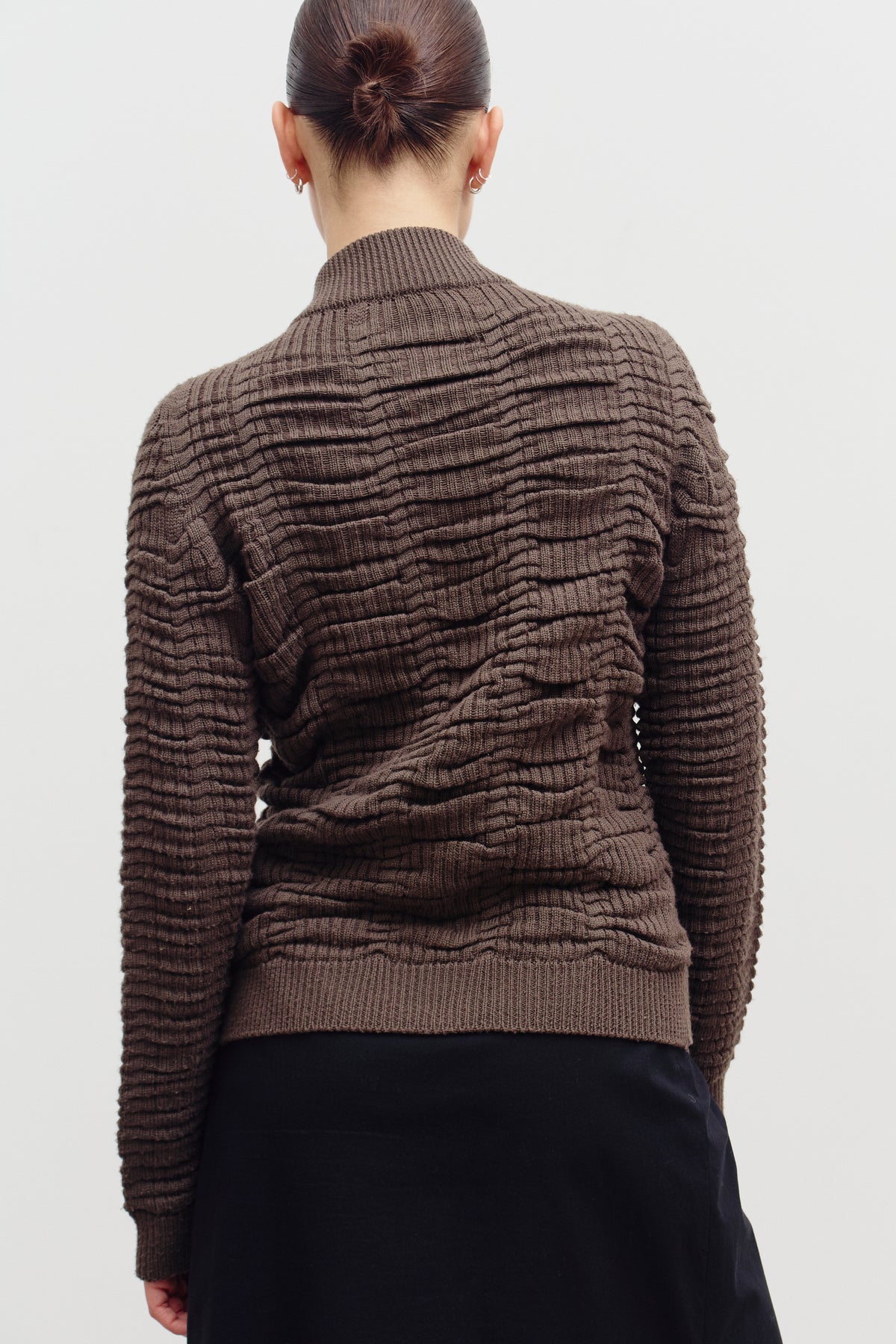 THE RIPPLE ZIP KNIT (S/M) - ENSO Vintage