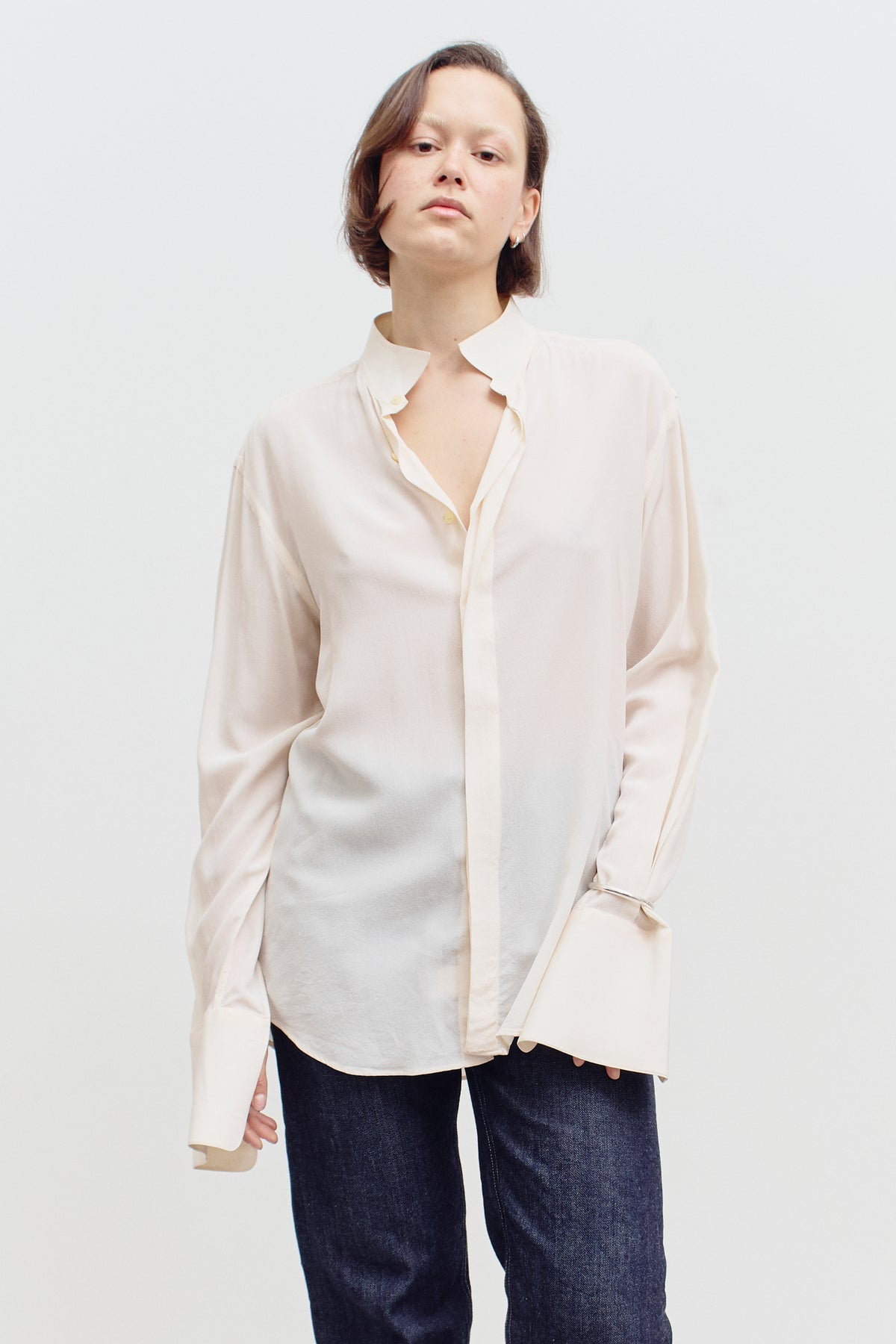 THE SILK BLOUSE (M/L) - ENSO Vintage