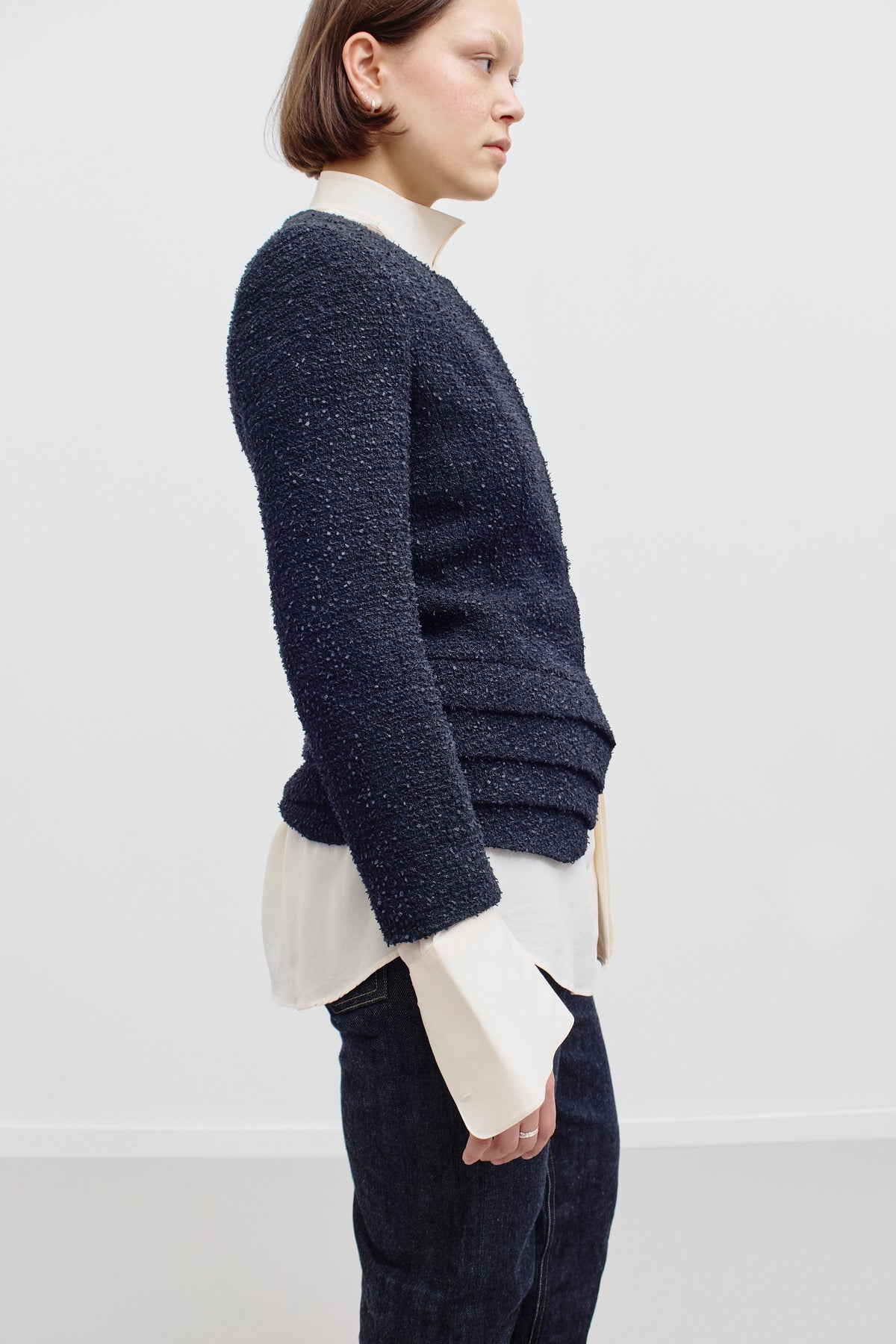 CHRISTIAN DIOR TWEED JACKET (XS/S) - ENSO Vintage