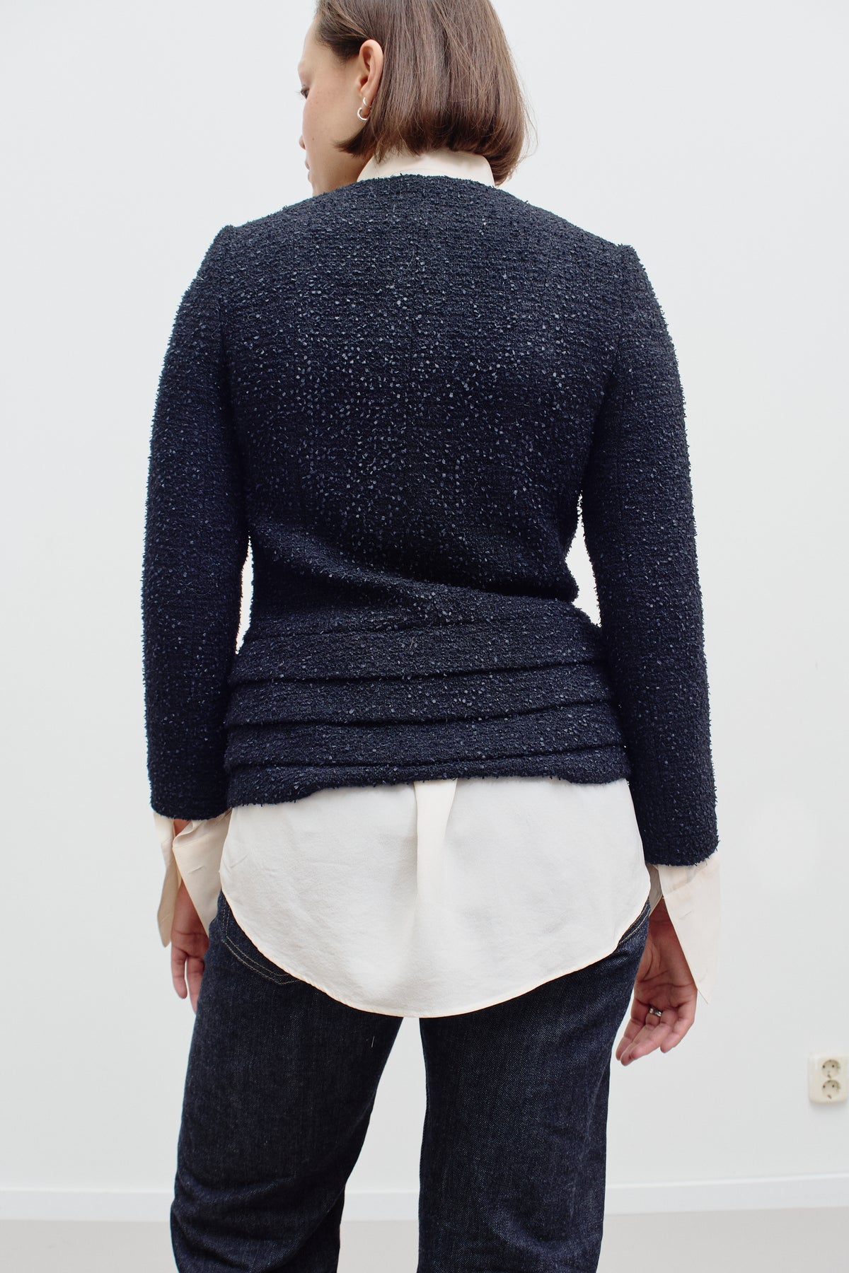 CHRISTIAN DIOR TWEED JACKET (XS/S) - ENSO Vintage