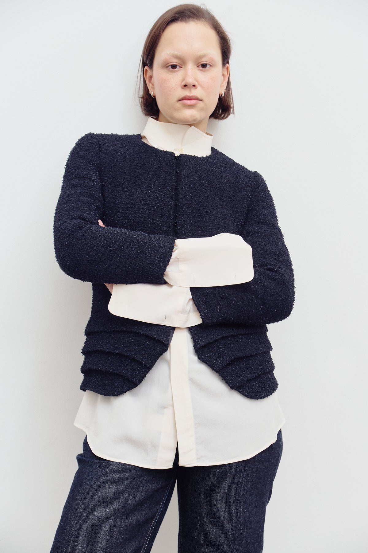 CHRISTIAN DIOR TWEED JACKET (XS/S) - ENSO Vintage