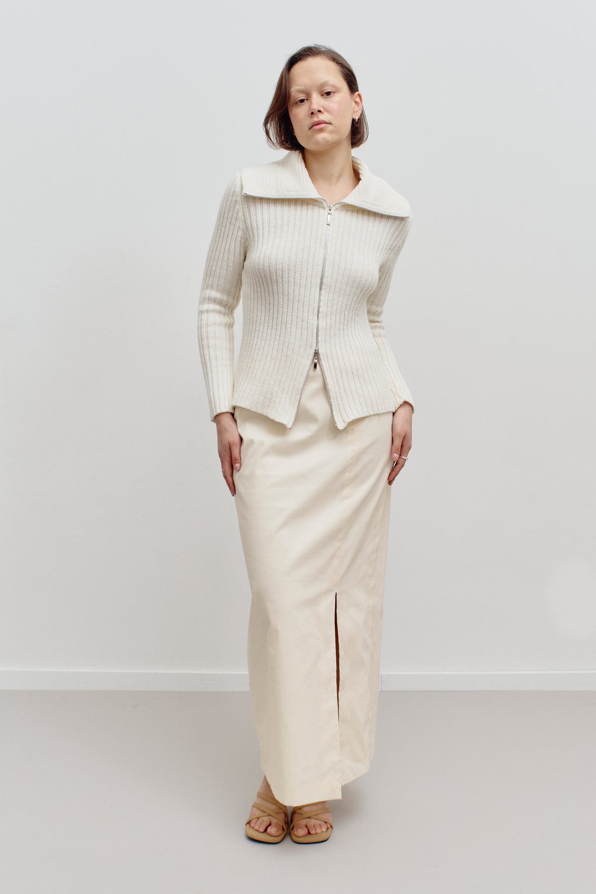 THE HIGH-NECK ZIP-UP (XS/S) - ENSO Vintage