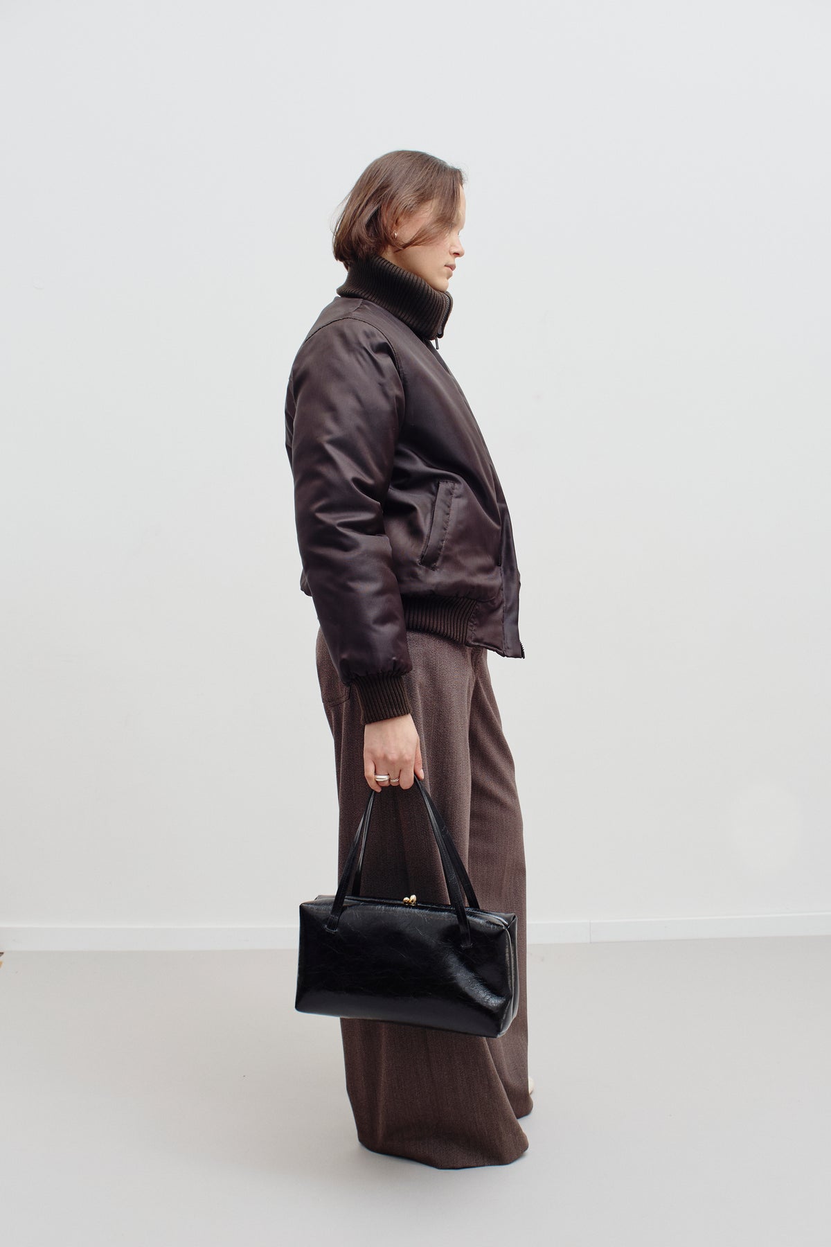 THE FUNNEL NECK BOMBER (S/M) - ENSO Vintage