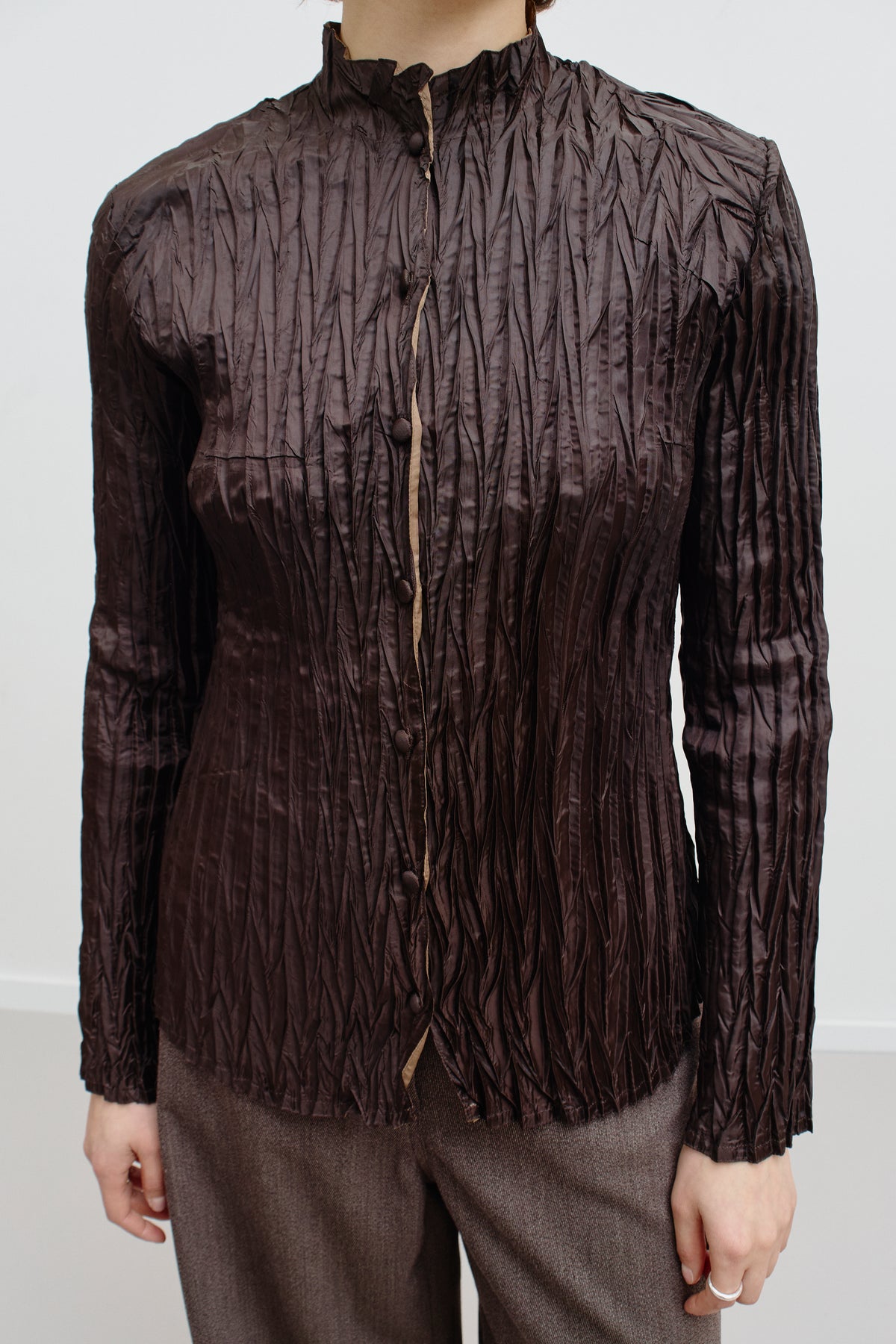 THE PLEATED BLOUSE (S/M) - ENSO Vintage