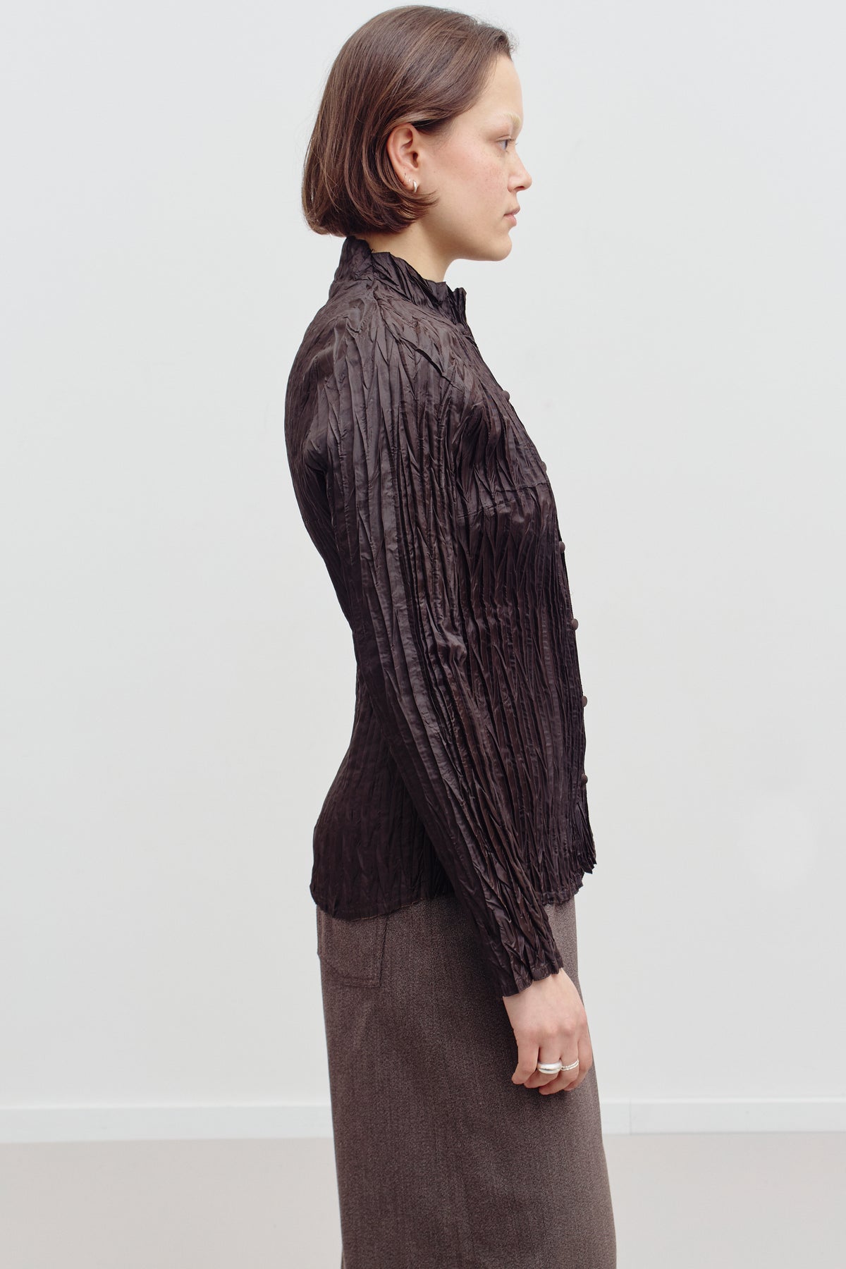THE PLEATED BLOUSE (S/M) - ENSO Vintage