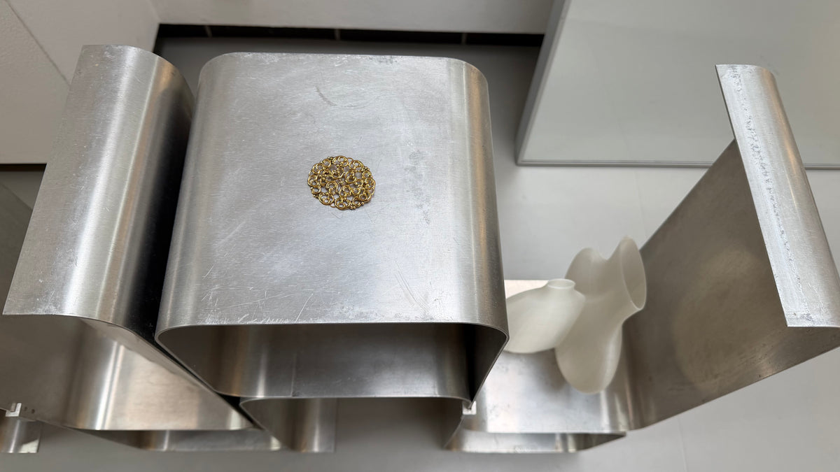 THE LINKED CIRCLE BROOCH - ENSO Vintage