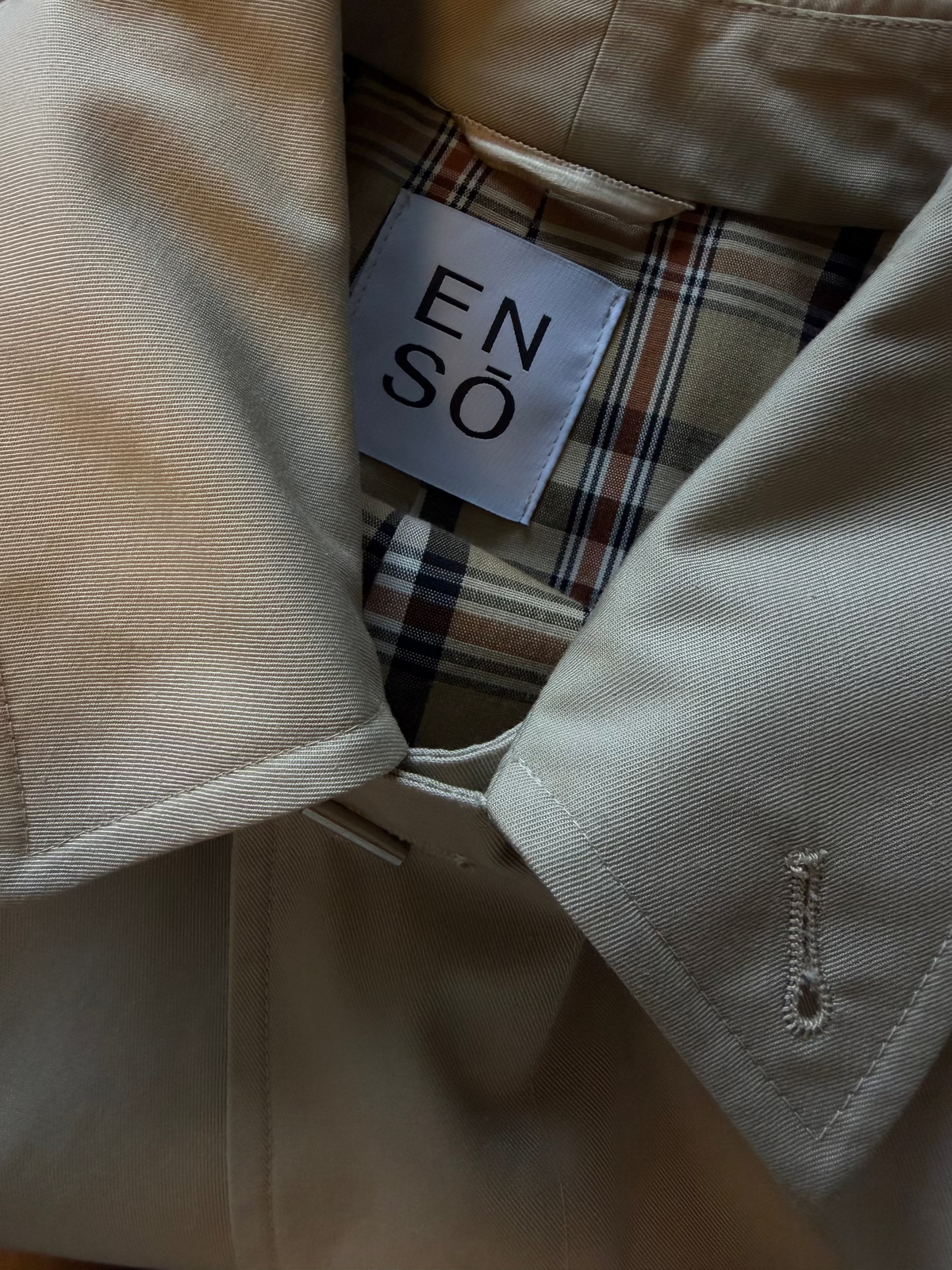 UPCYCLED BOMBER (S/M) - BEIGE