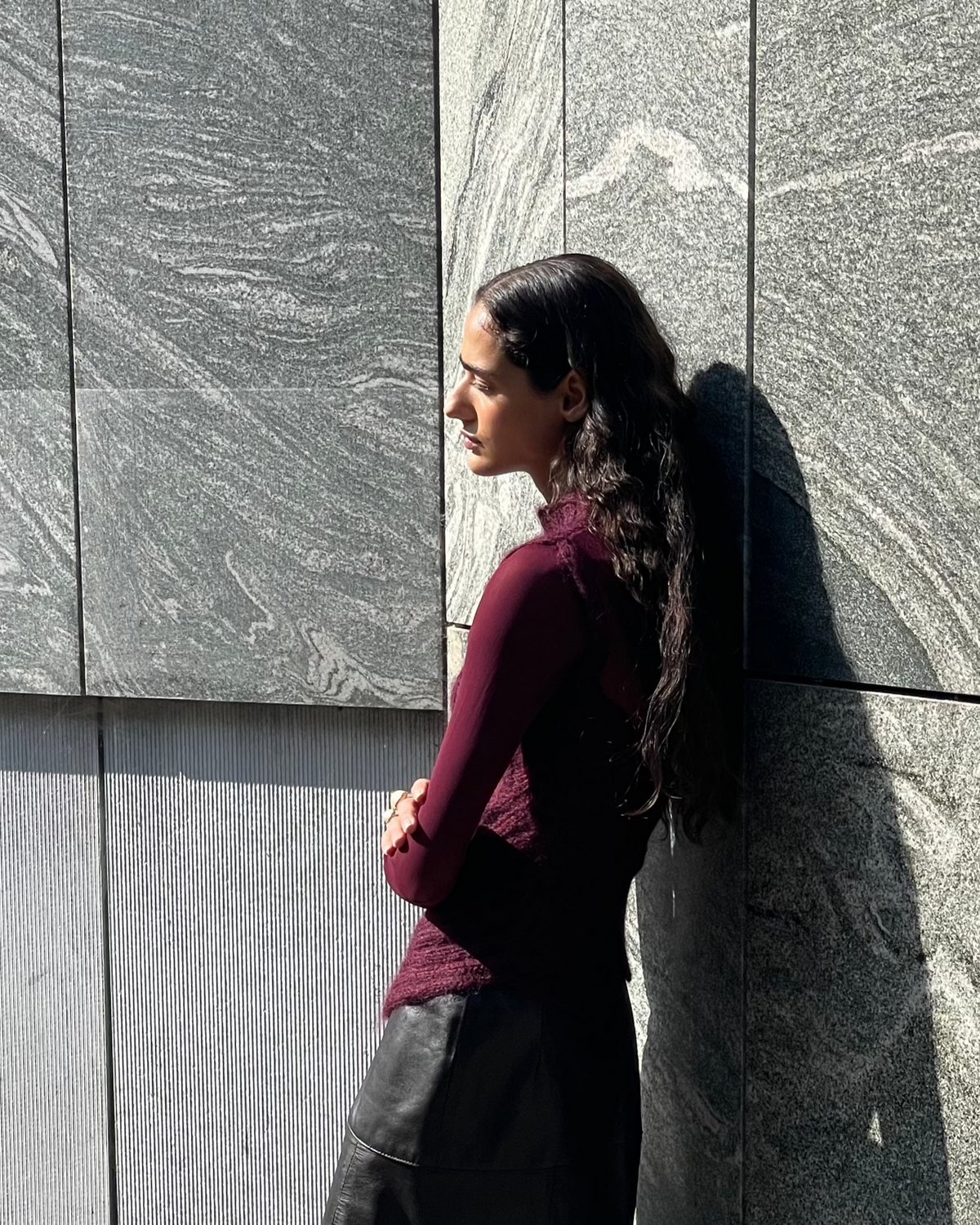 THE MOHAIR SHEER TOP (XS/S)