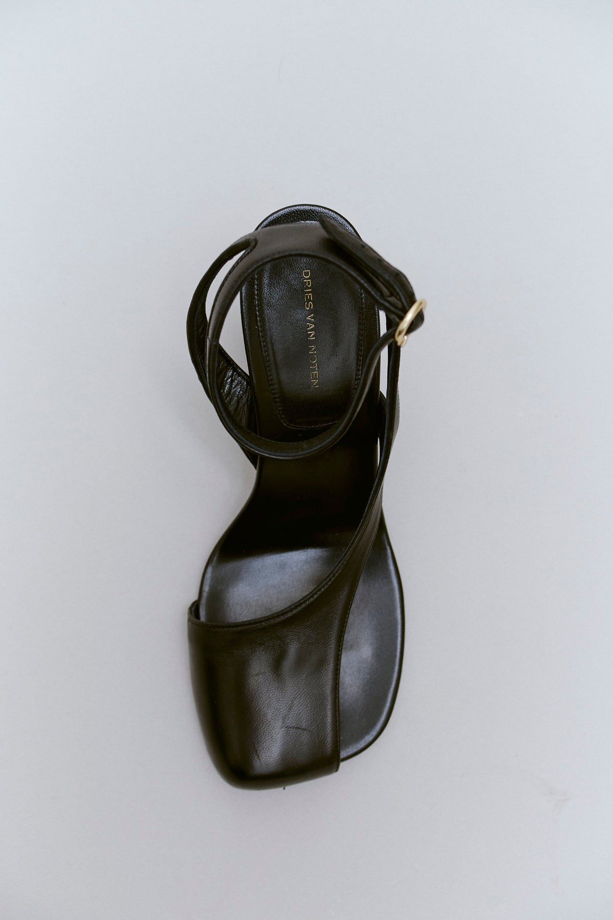DRIES VAN NOTEN SCULPTURAL HEEL SANDAL (38) - ENSO Vintage