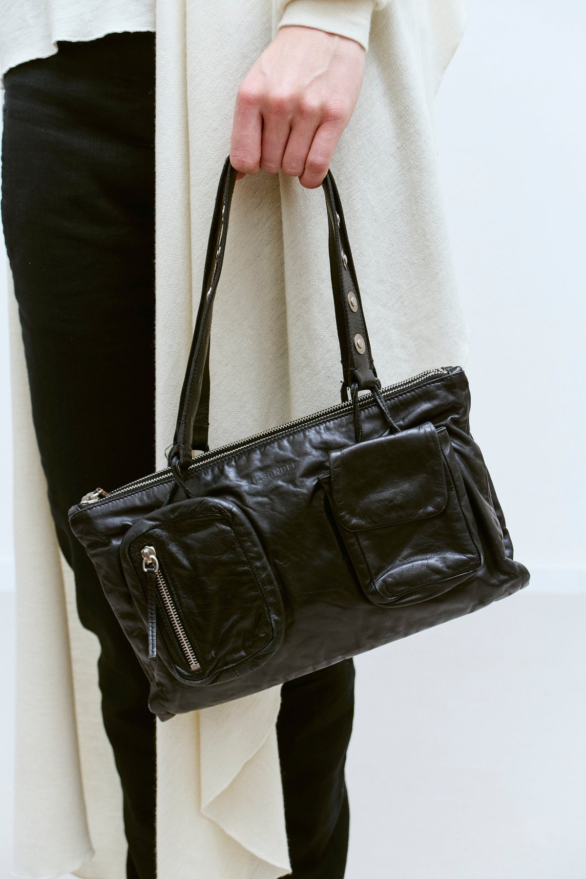 THE STUDDED LEATHER BAG - ENSO Vintage
