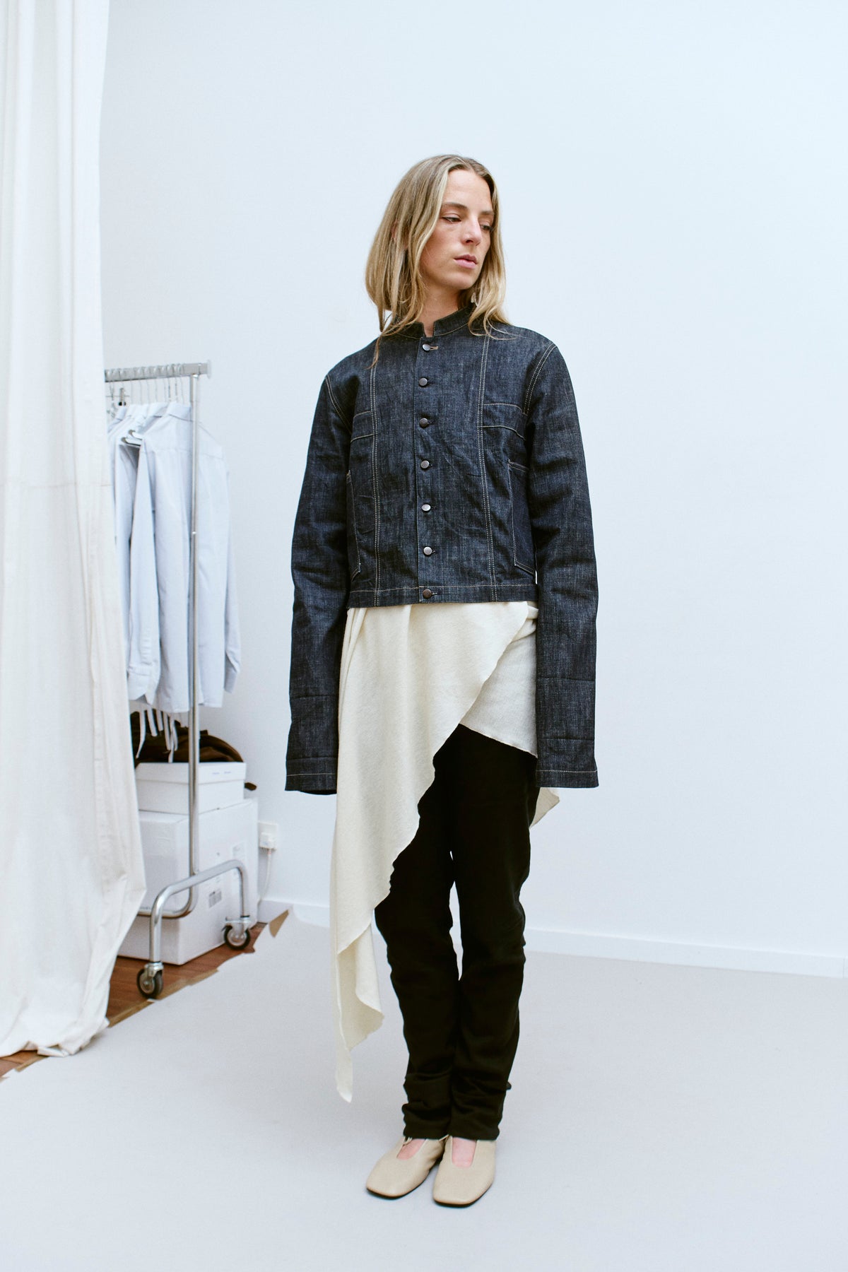 MARITHÉ FRANÇOIS GIRBAUD DENIM JACKET (S/M) - ENSO Vintage