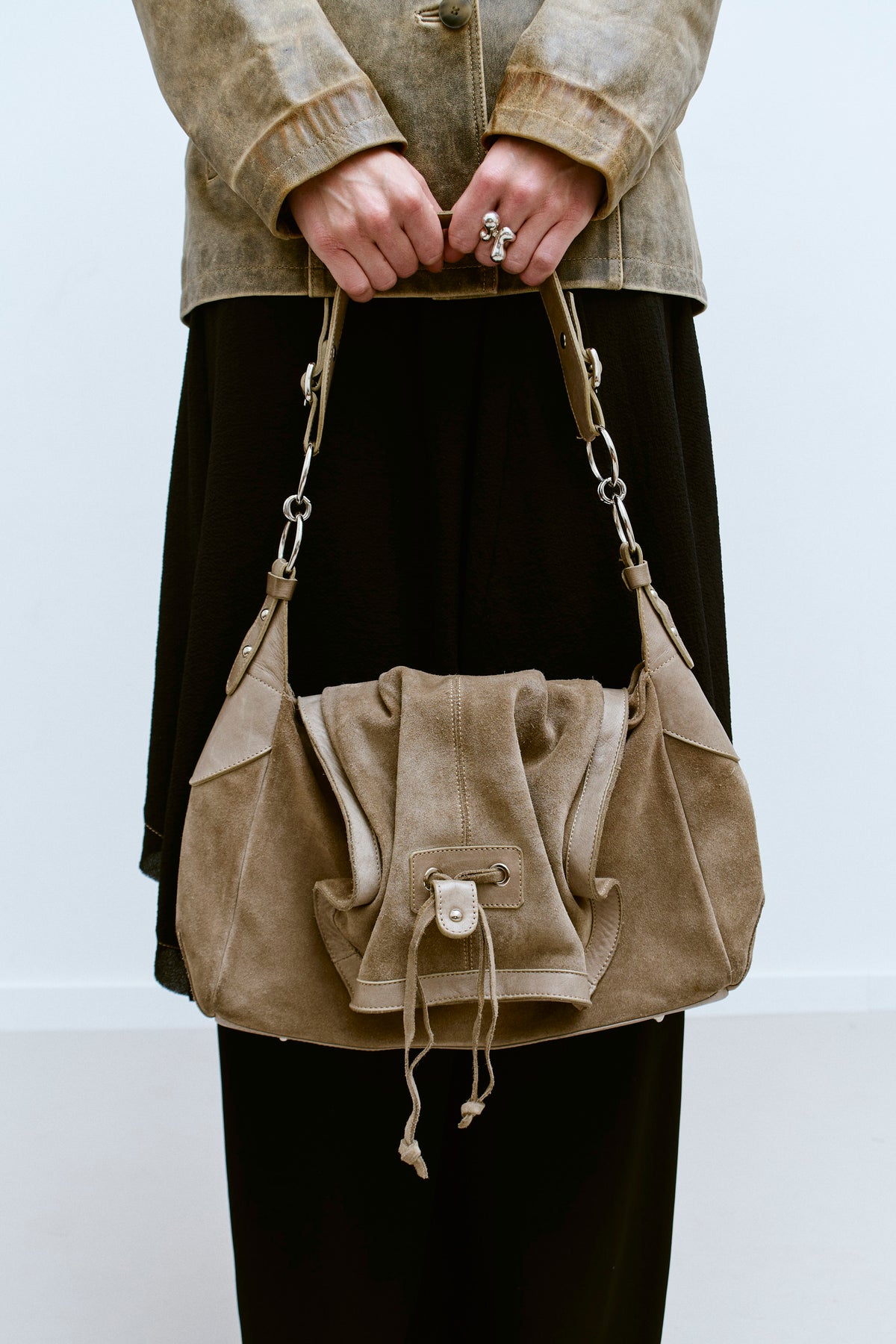 THE SUEDE HOBO - ENSO Vintage