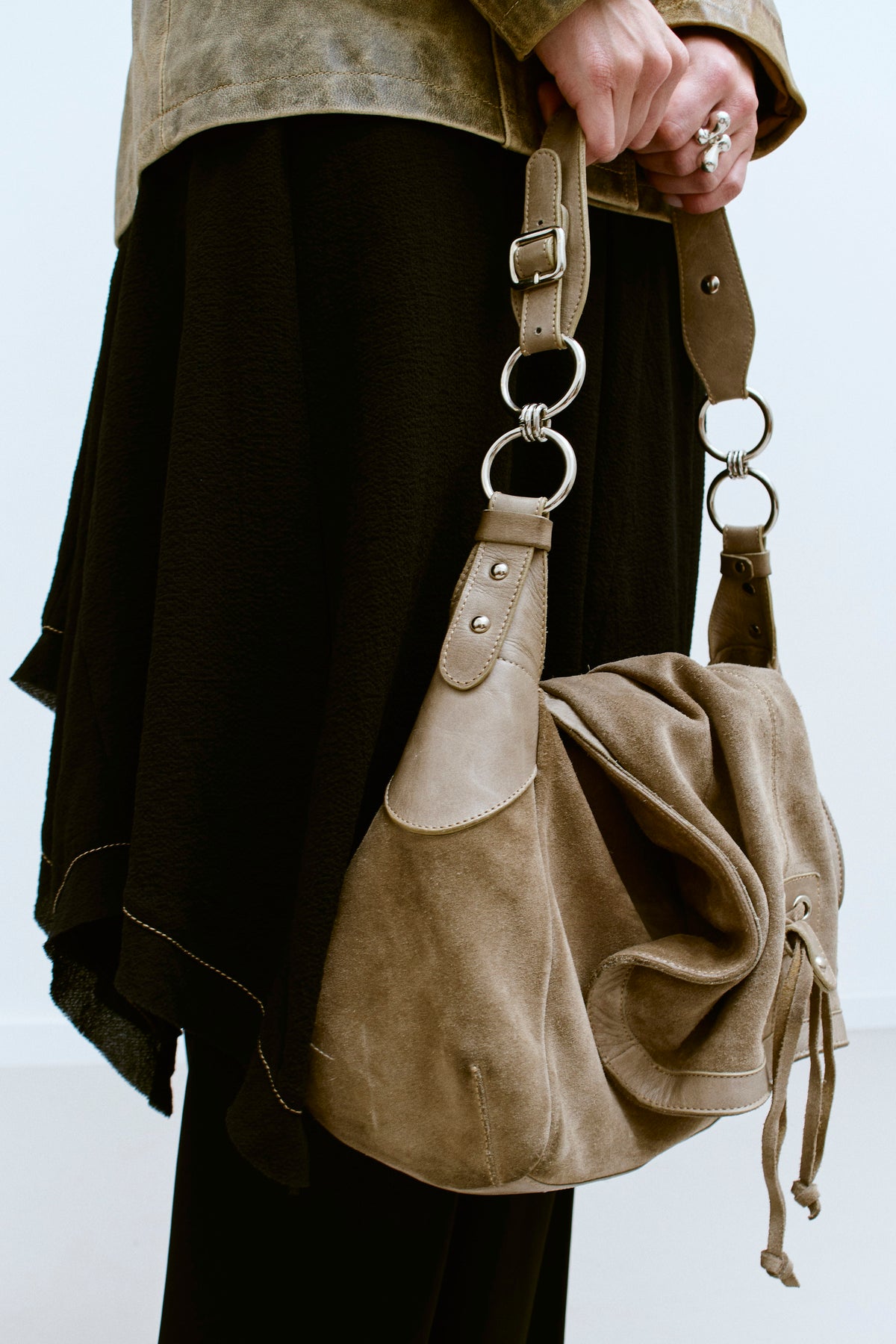 THE SUEDE HOBO - ENSO Vintage
