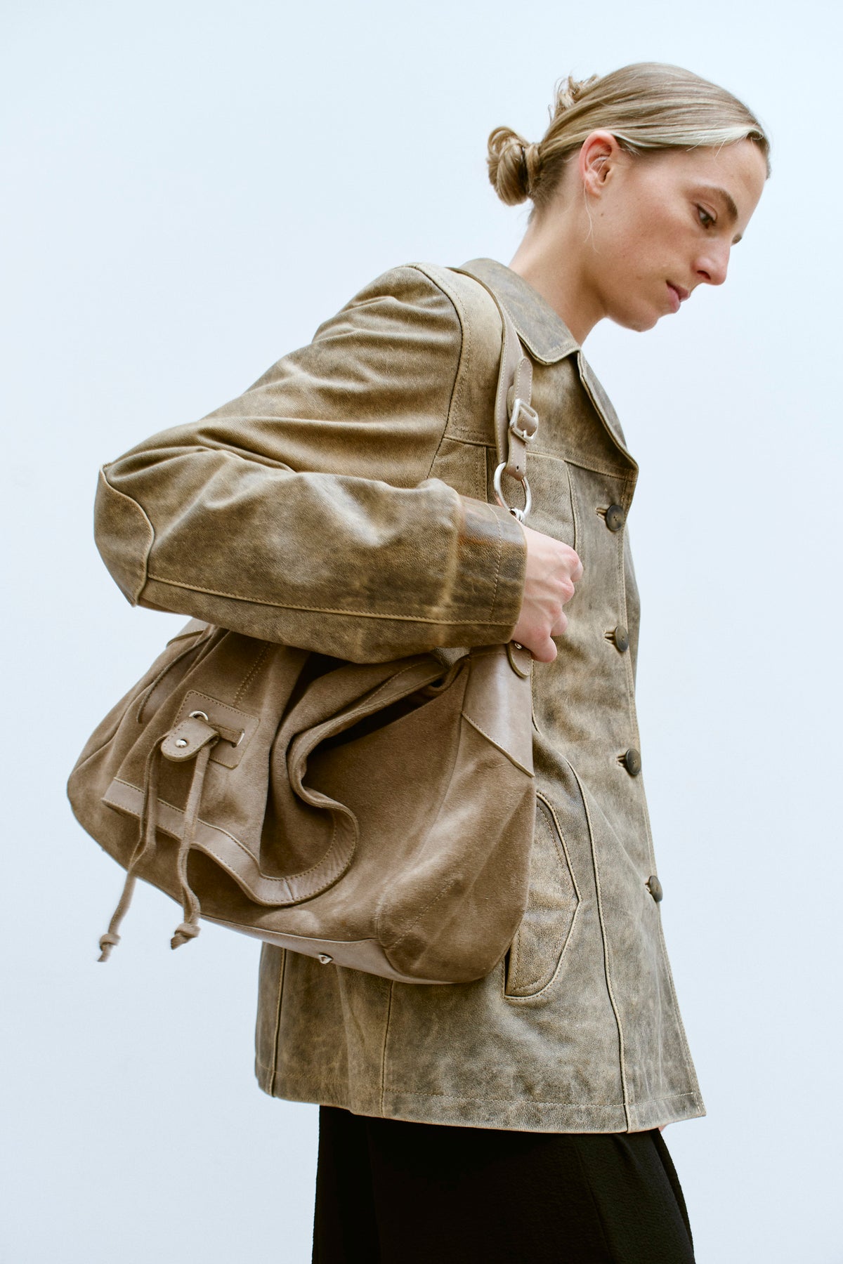 THE SUEDE HOBO - ENSO Vintage