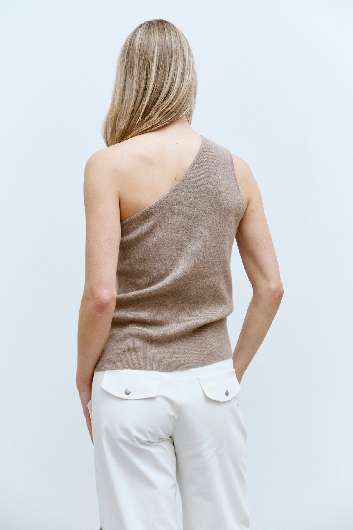MAX MARA ONE-SHOULDER KNIT (S/M) - ENSO Vintage