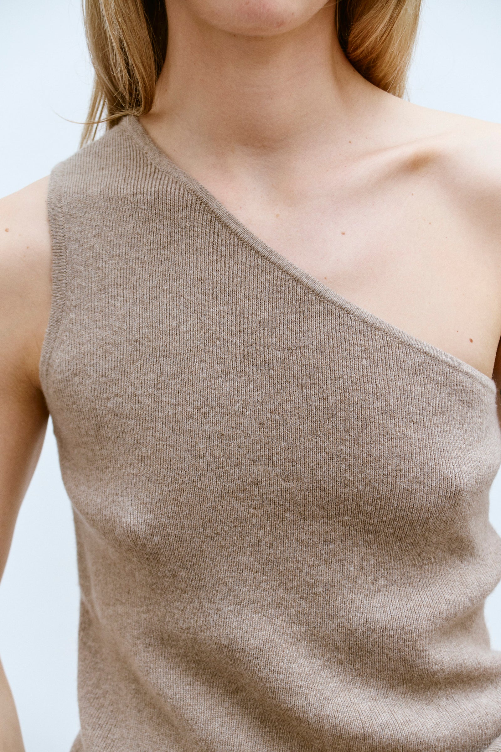 MAX MARA ONE-SHOULDER KNIT (S/M) - ENSO Vintage