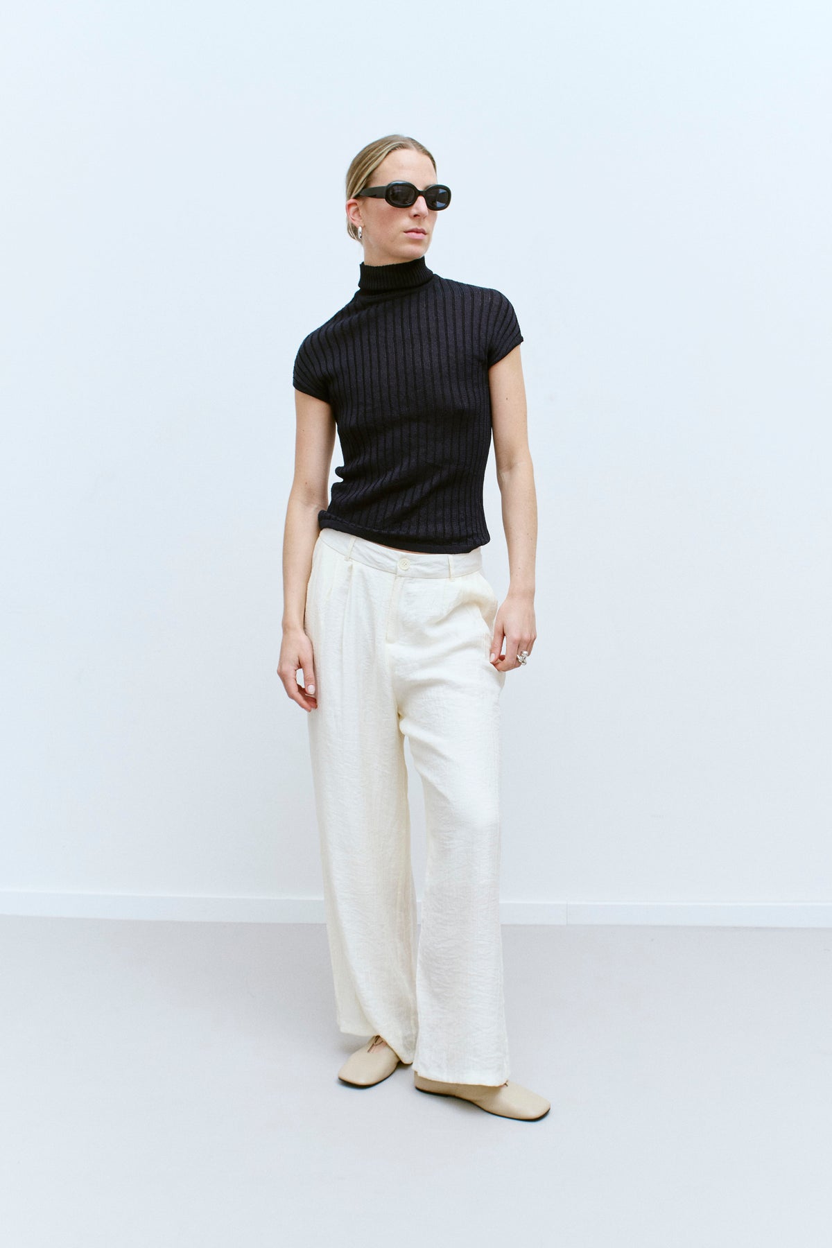 MAXMARA HIGH NECK KNIT (S/M) - ENSO Vintage