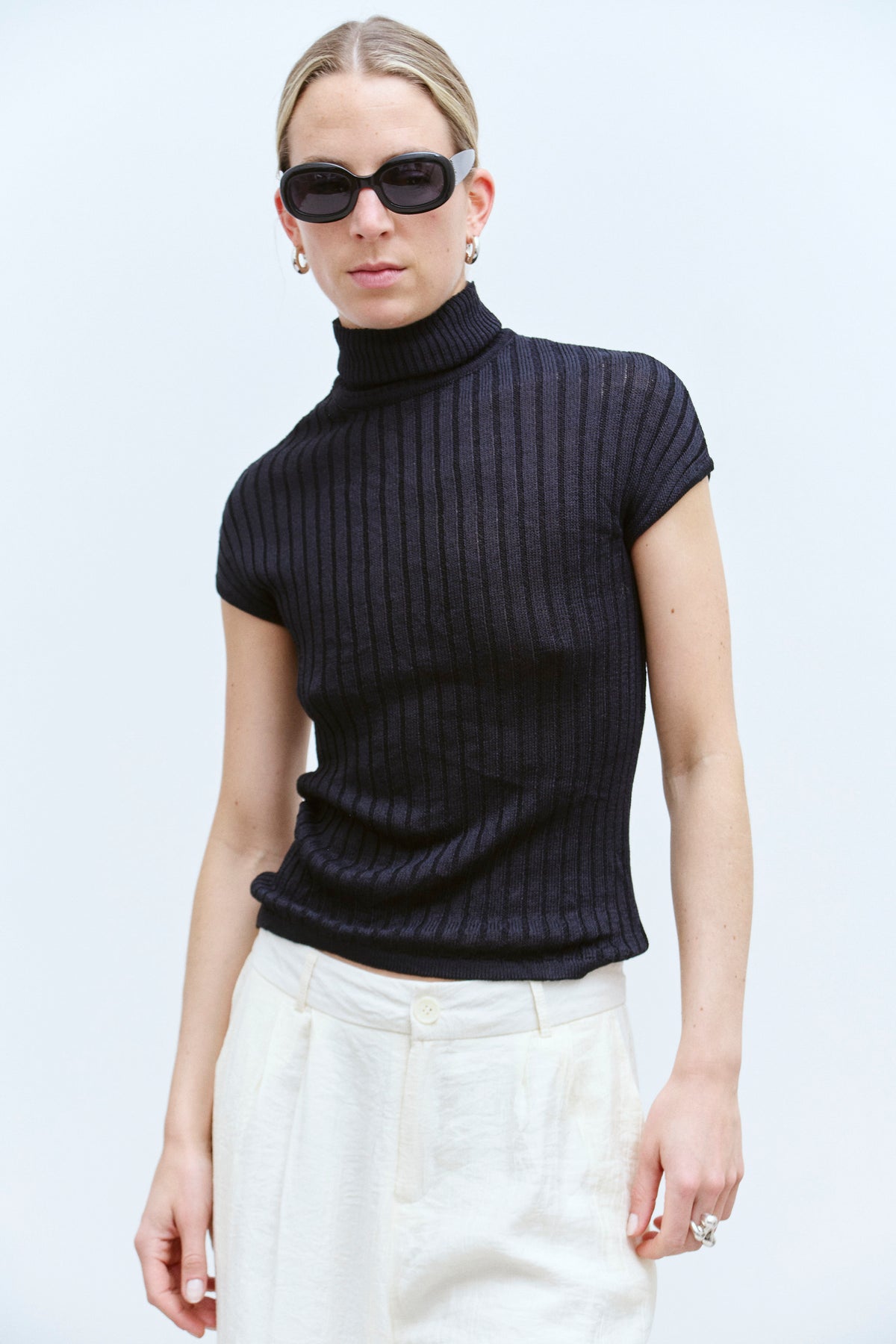 MAXMARA HIGH NECK KNIT (S/M) - ENSO Vintage