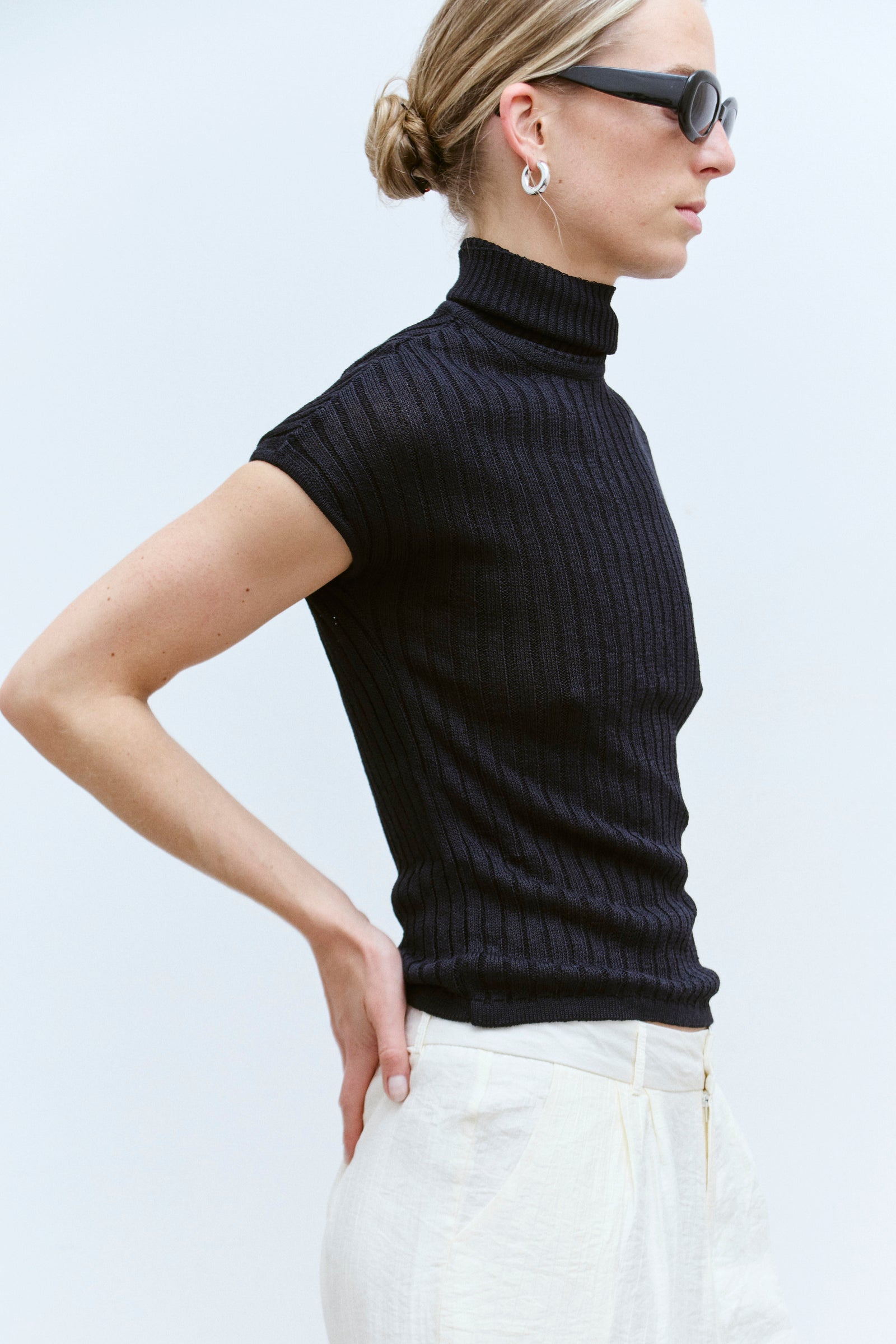 MAXMARA HIGH NECK KNIT (S/M) - ENSO Vintage