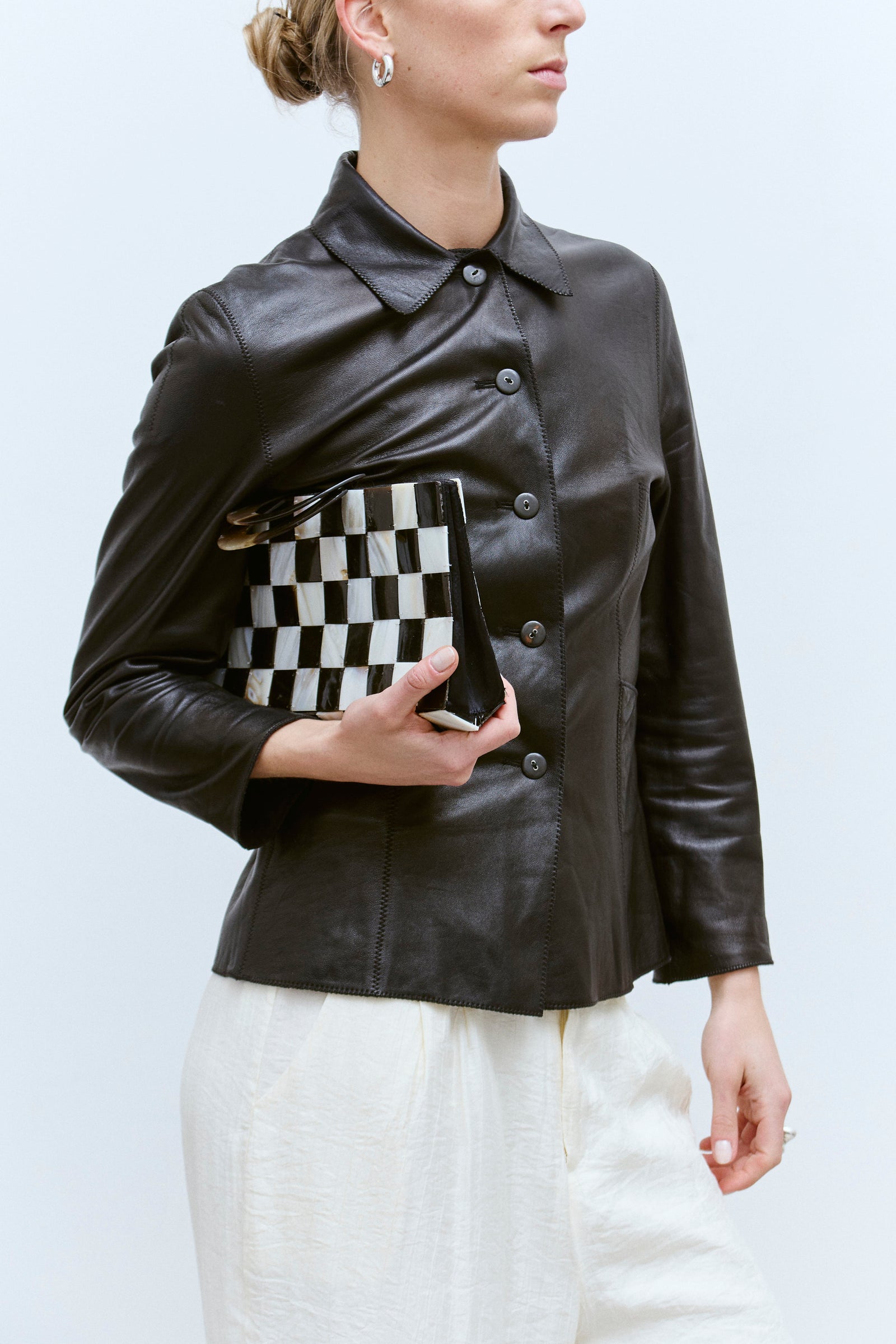 THE CHECKERBOARD CLUTCH - ENSO Vintage