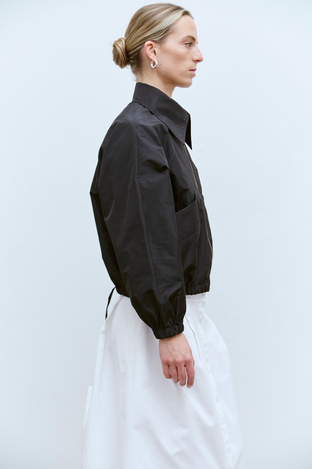 PATOU CROPPED BOMBER JACKET (S/M) - ENSO Vintage