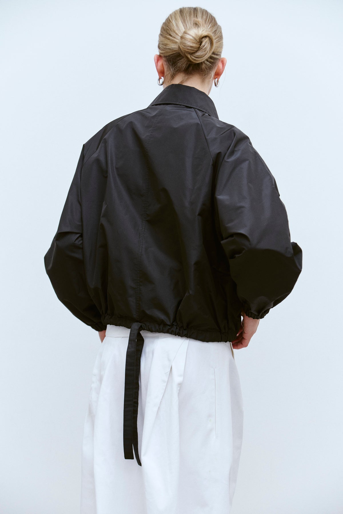 PATOU CROPPED BOMBER JACKET (S/M) - ENSO Vintage