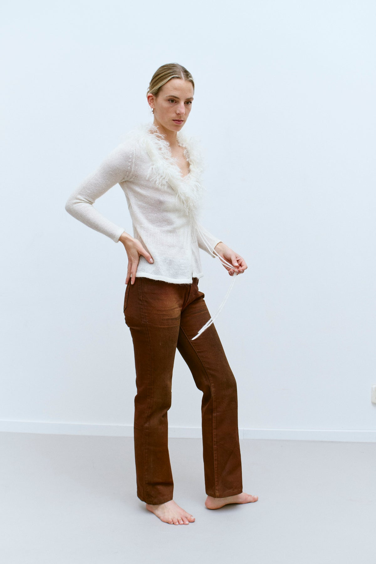 THE SHEER MONGOLIAN KNIT (S/M) - ENSO Vintage