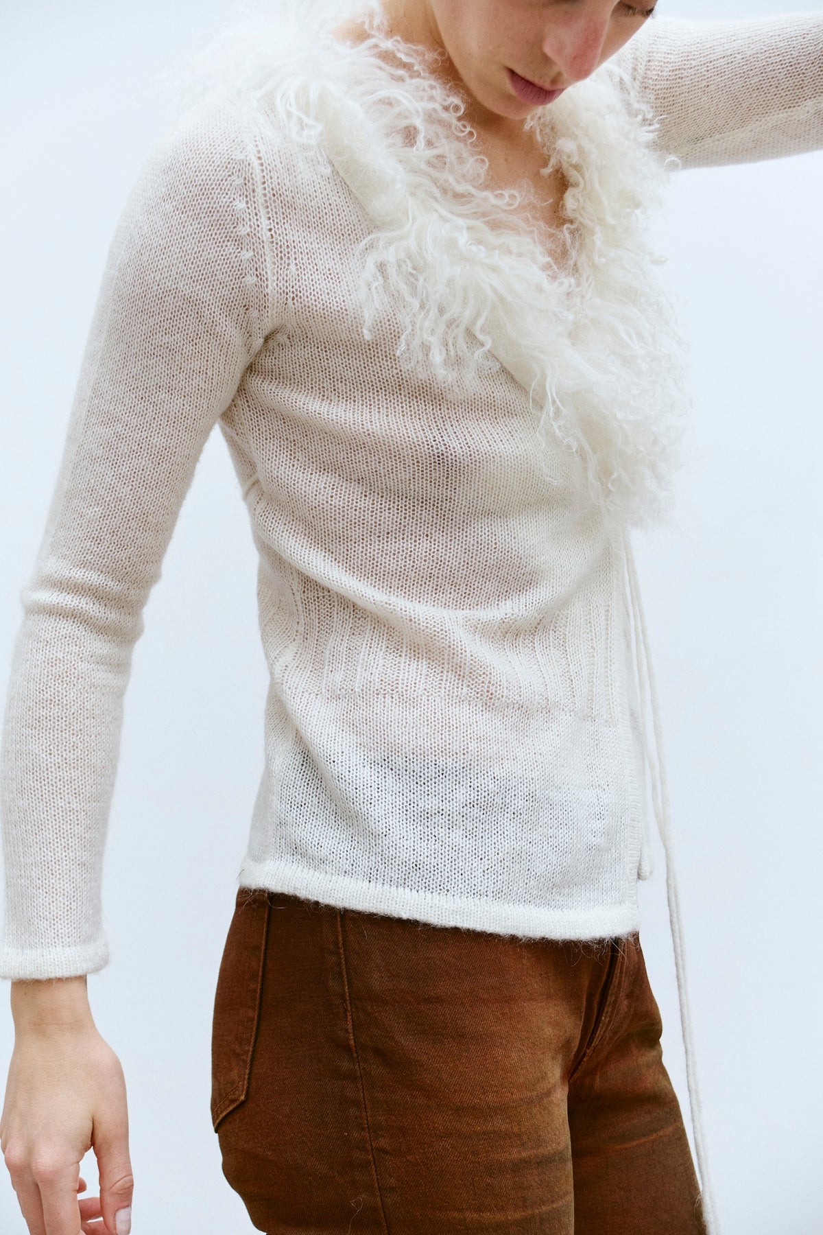 THE SHEER MONGOLIAN KNIT (S/M) - ENSO Vintage