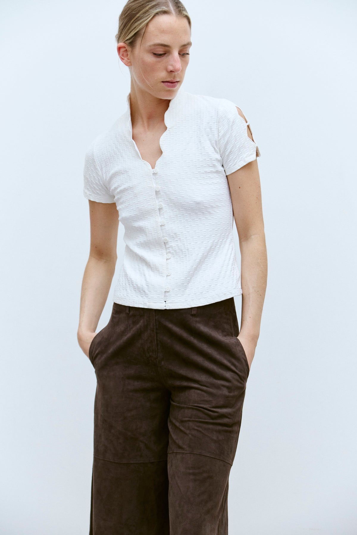 THE SCALLOPED TOP (XS/S) - ENSO Vintage