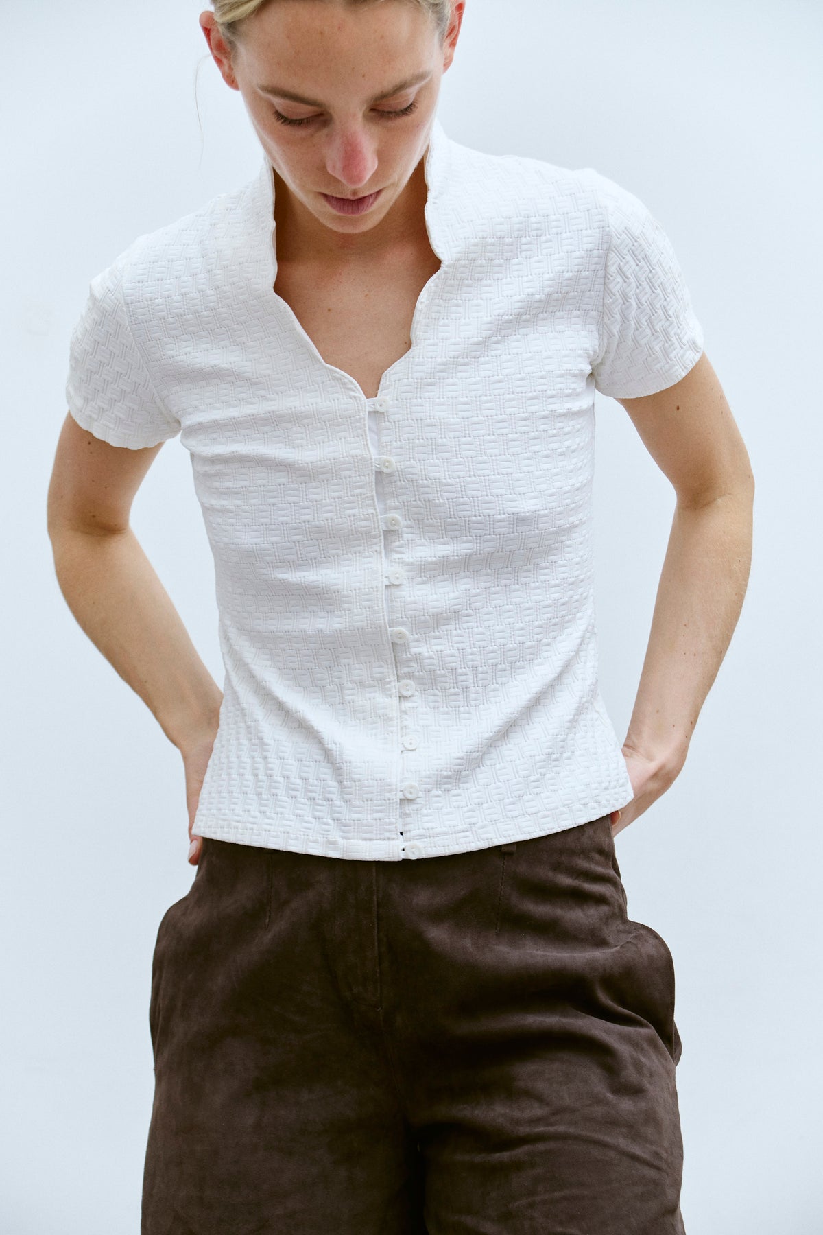 THE SCALLOPED TOP (XS/S) - ENSO Vintage