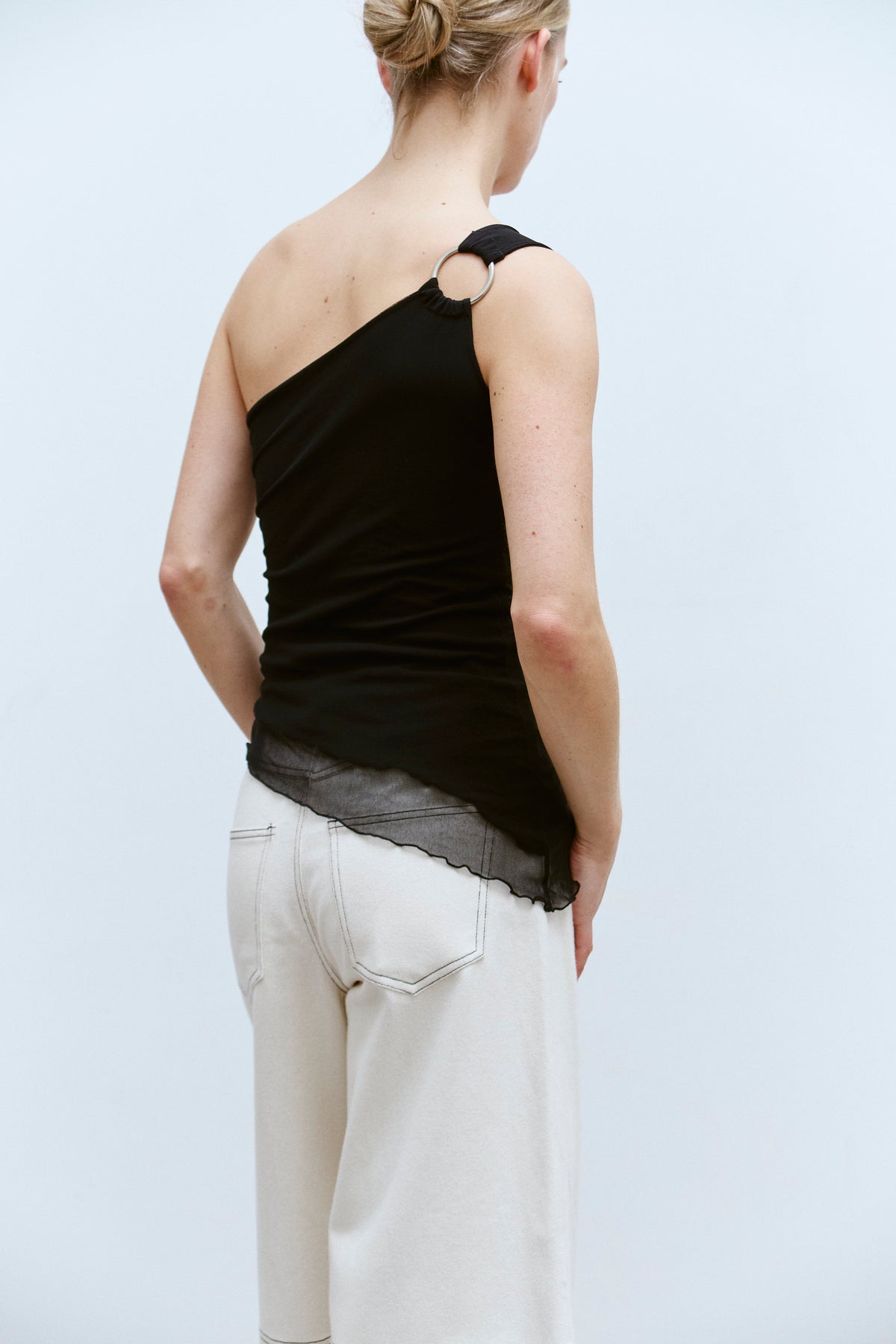 THE ONE-SHOULDER RING TOP (XS/S) - ENSO Vintage