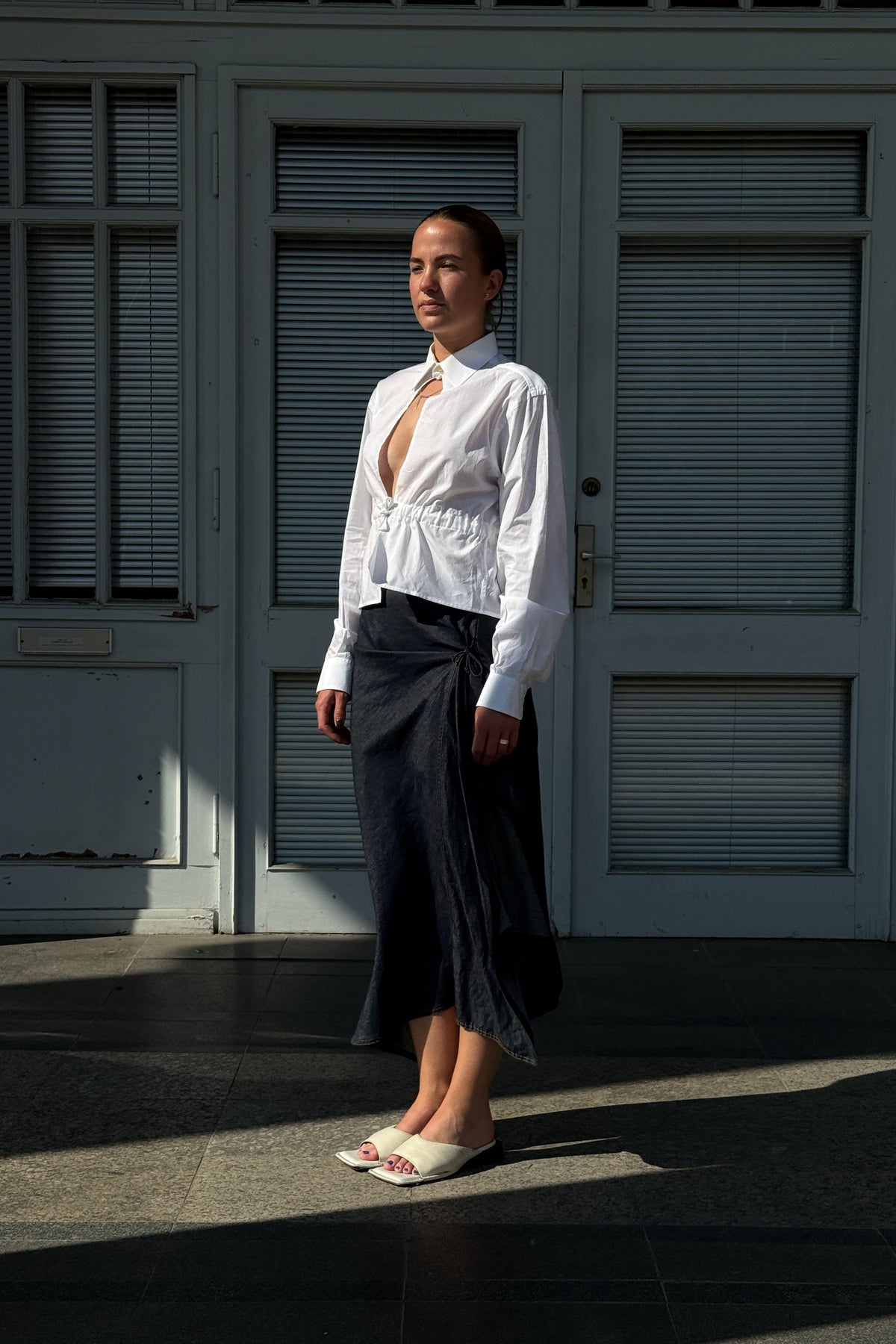 KENZO DENIM SKIRT (36/38)