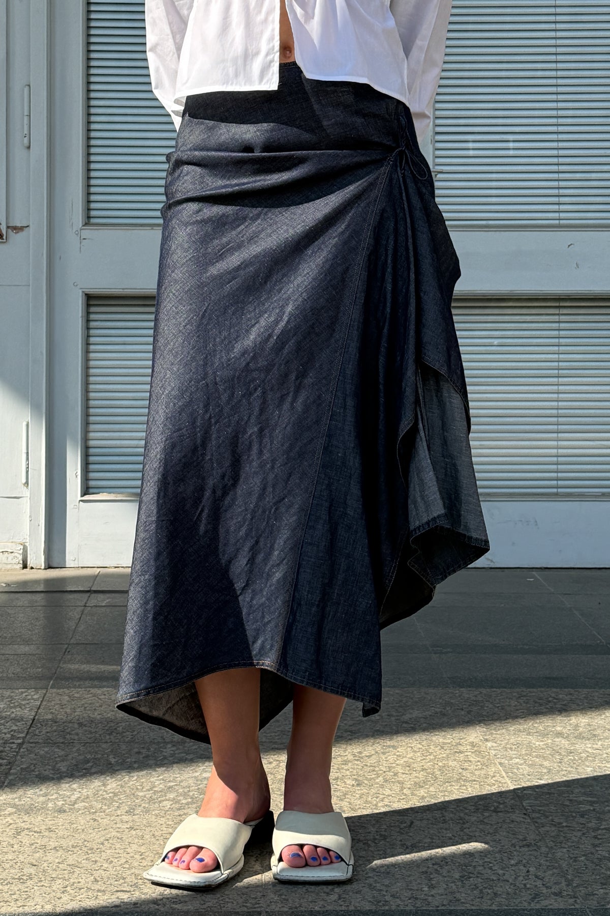 KENZO DENIM SKIRT (36/38)