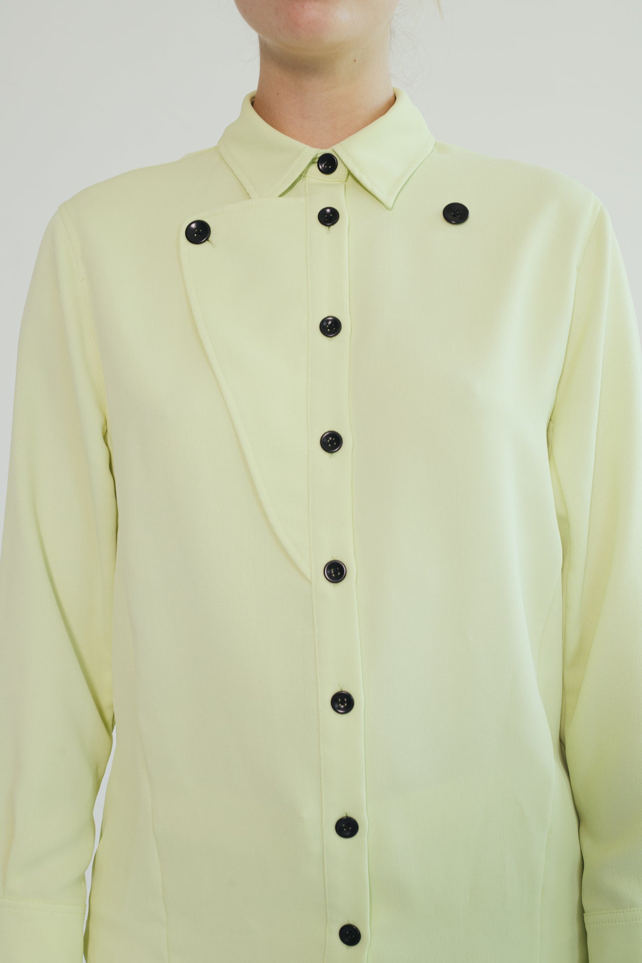 PROENZA SCHOULER SHIRT LIME GREEN M/L