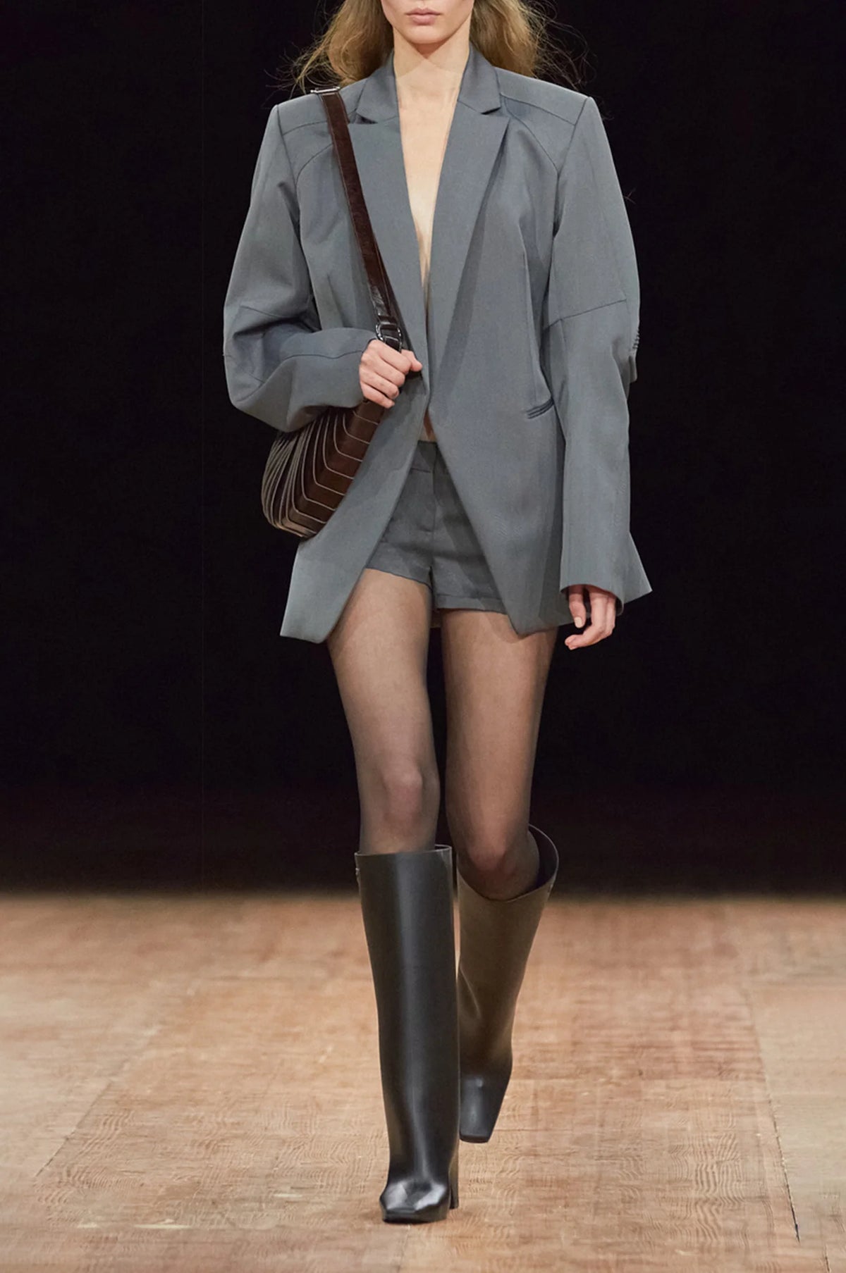 COPERNI RUBBER KNEE HIGH BOOTS (38)