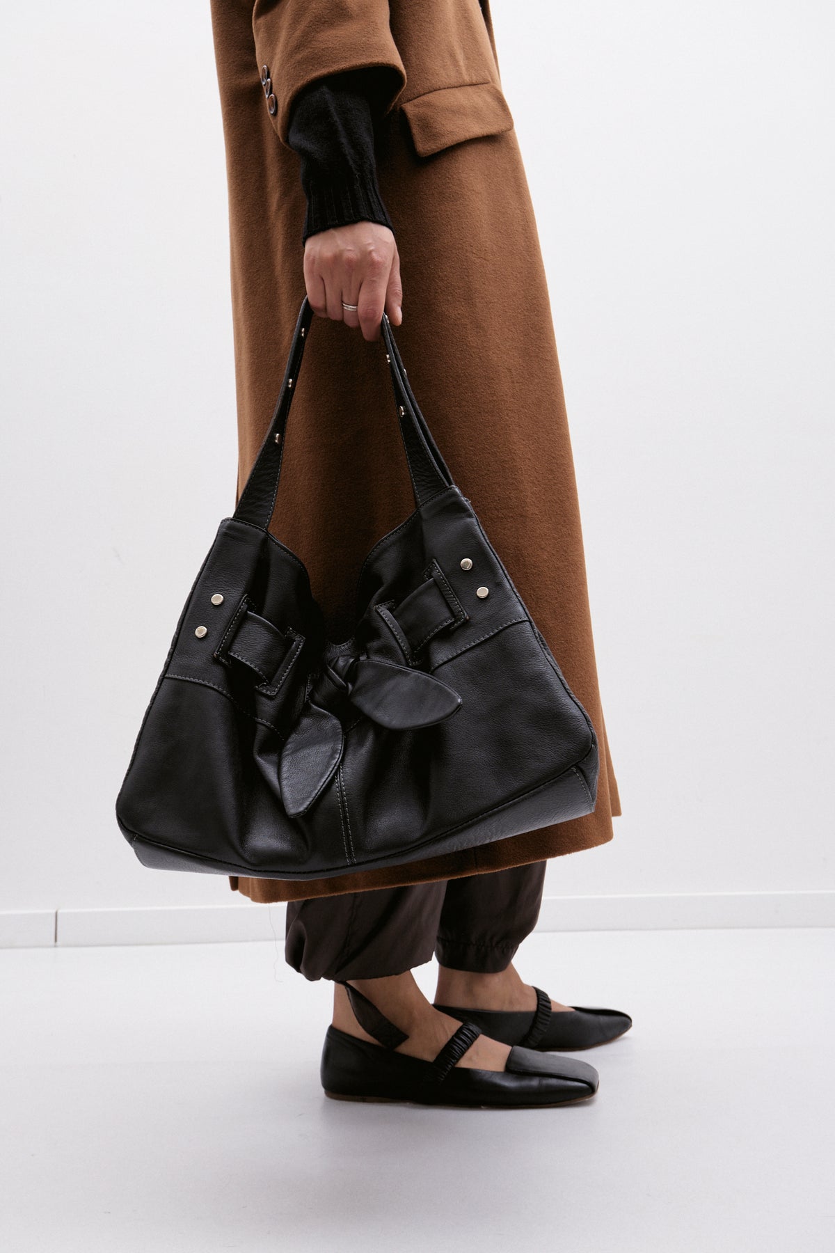 THE KNOT LEATHER BAG - ENSO Vintage