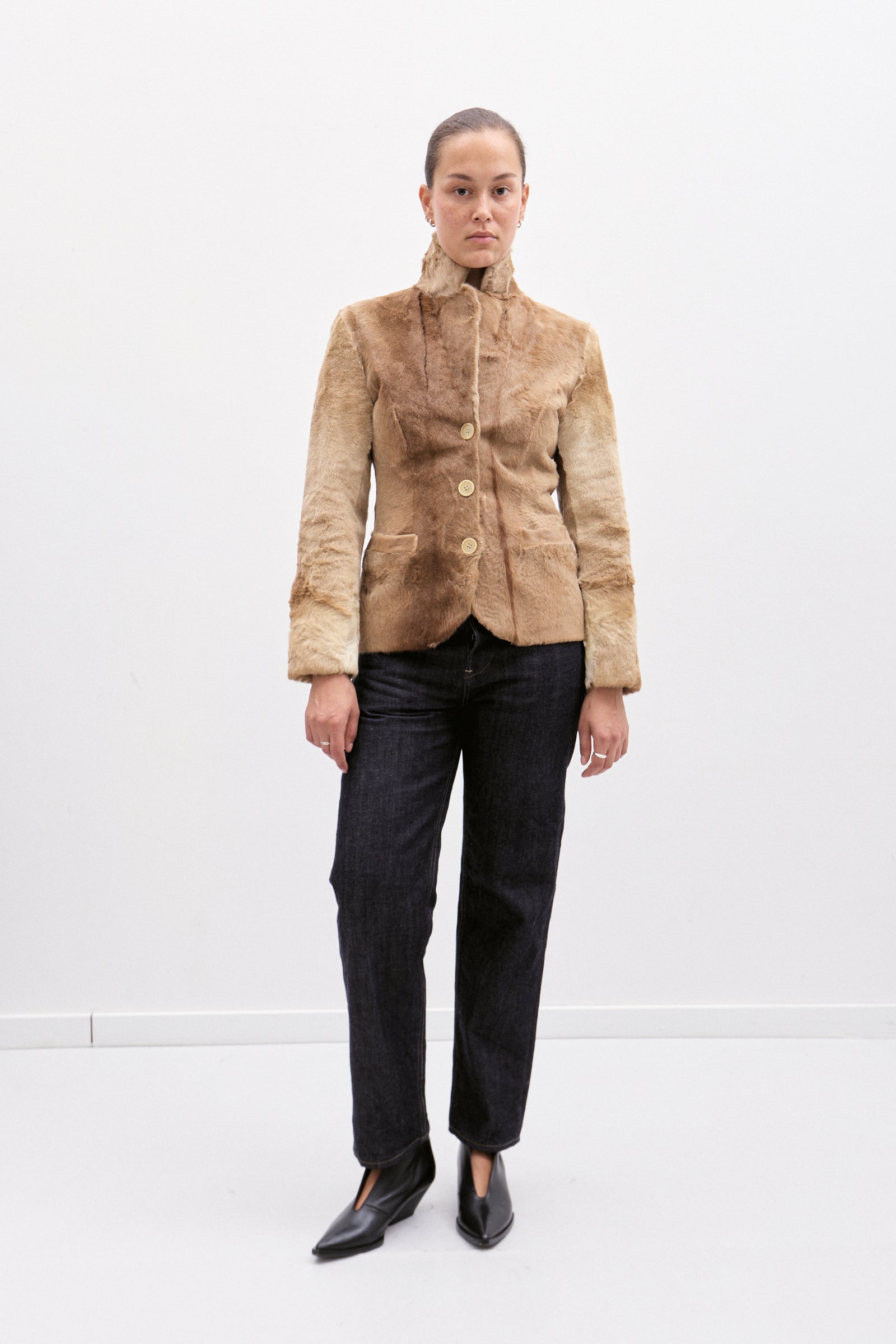 THE FUR BLAZER (XS/S) - ENSO Vintage