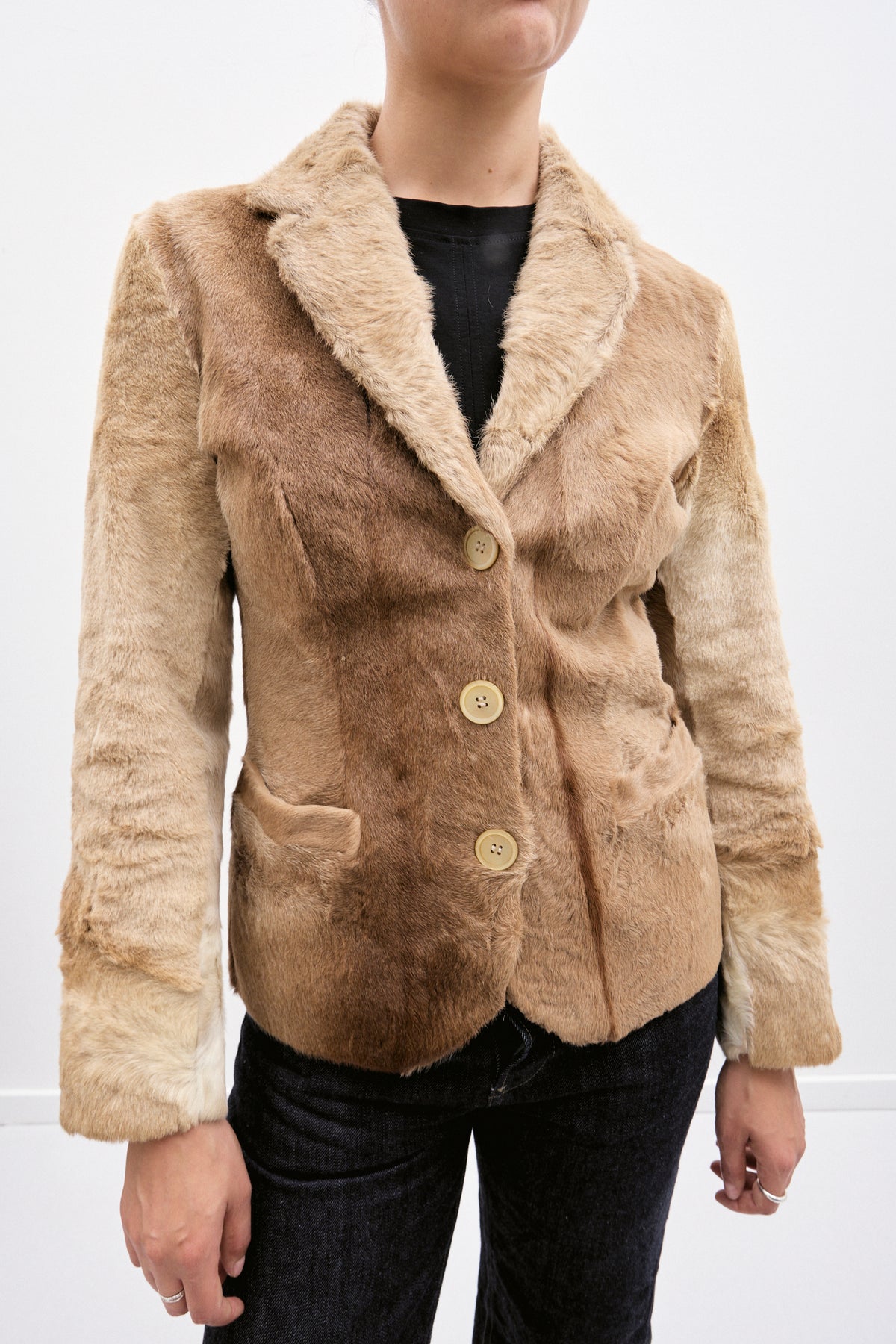 THE FUR BLAZER (XS/S) - ENSO Vintage