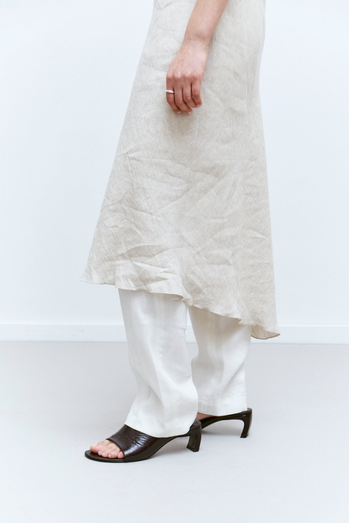 THE LINEN DRESS (S/M) - ENSO Vintage