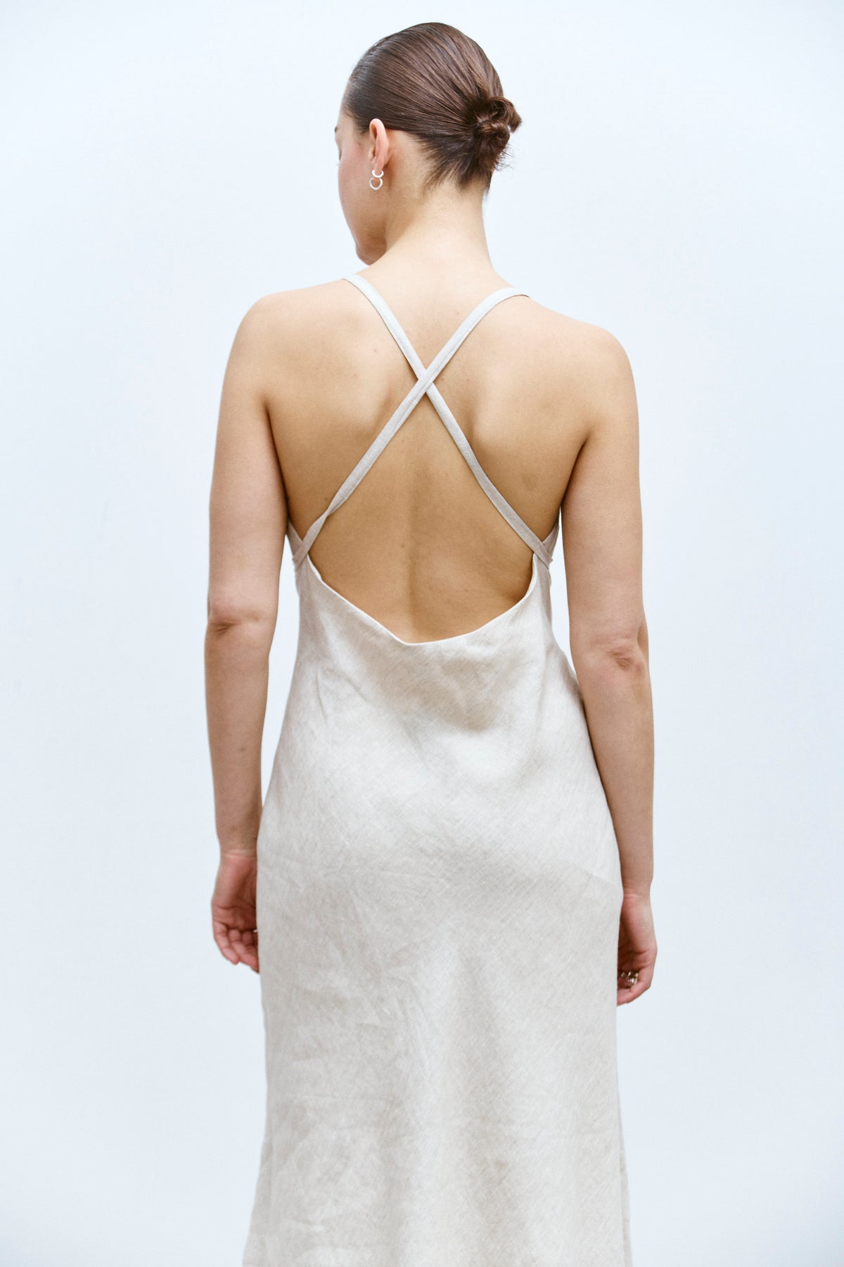 THE LINEN DRESS (S/M) - ENSO Vintage