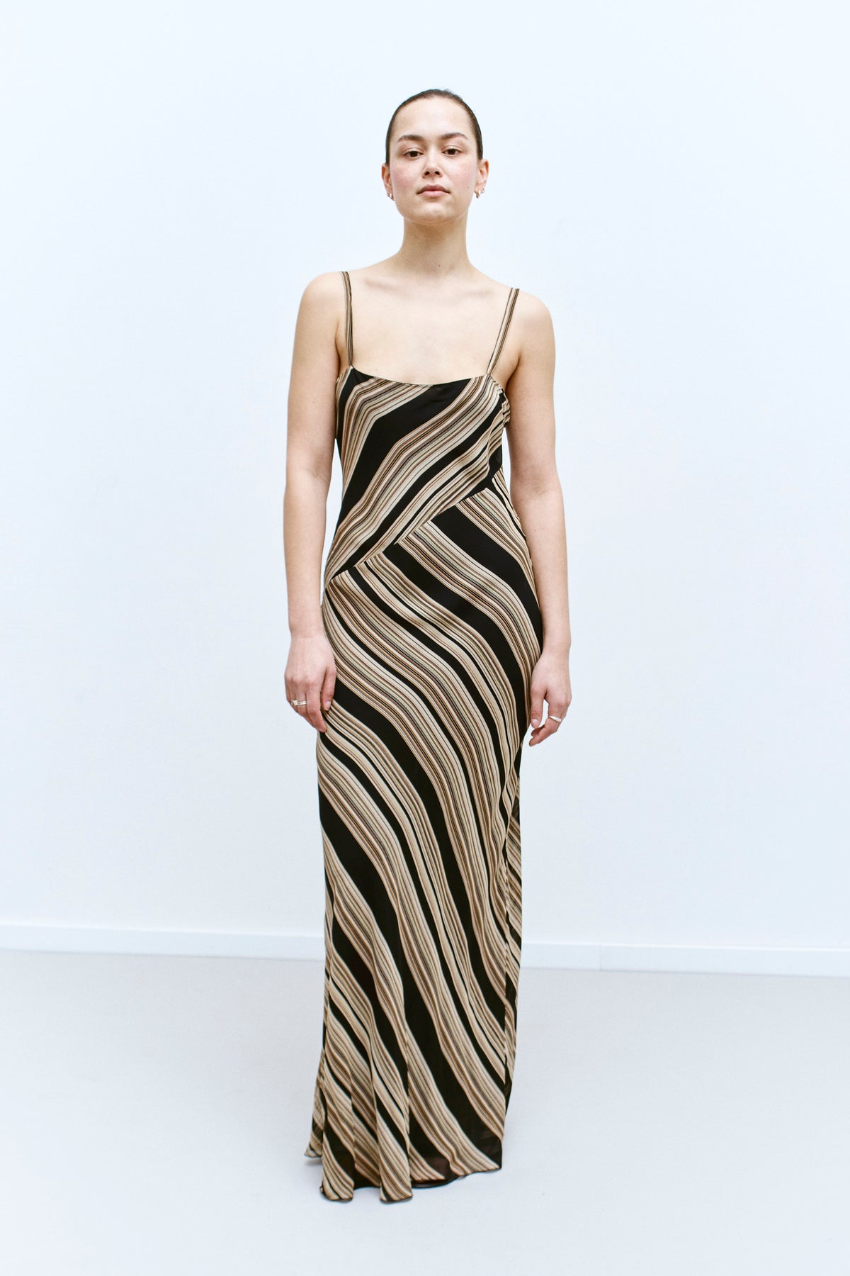THE STRIPED MAXI DRESS (XS/S) - ENSO Vintage