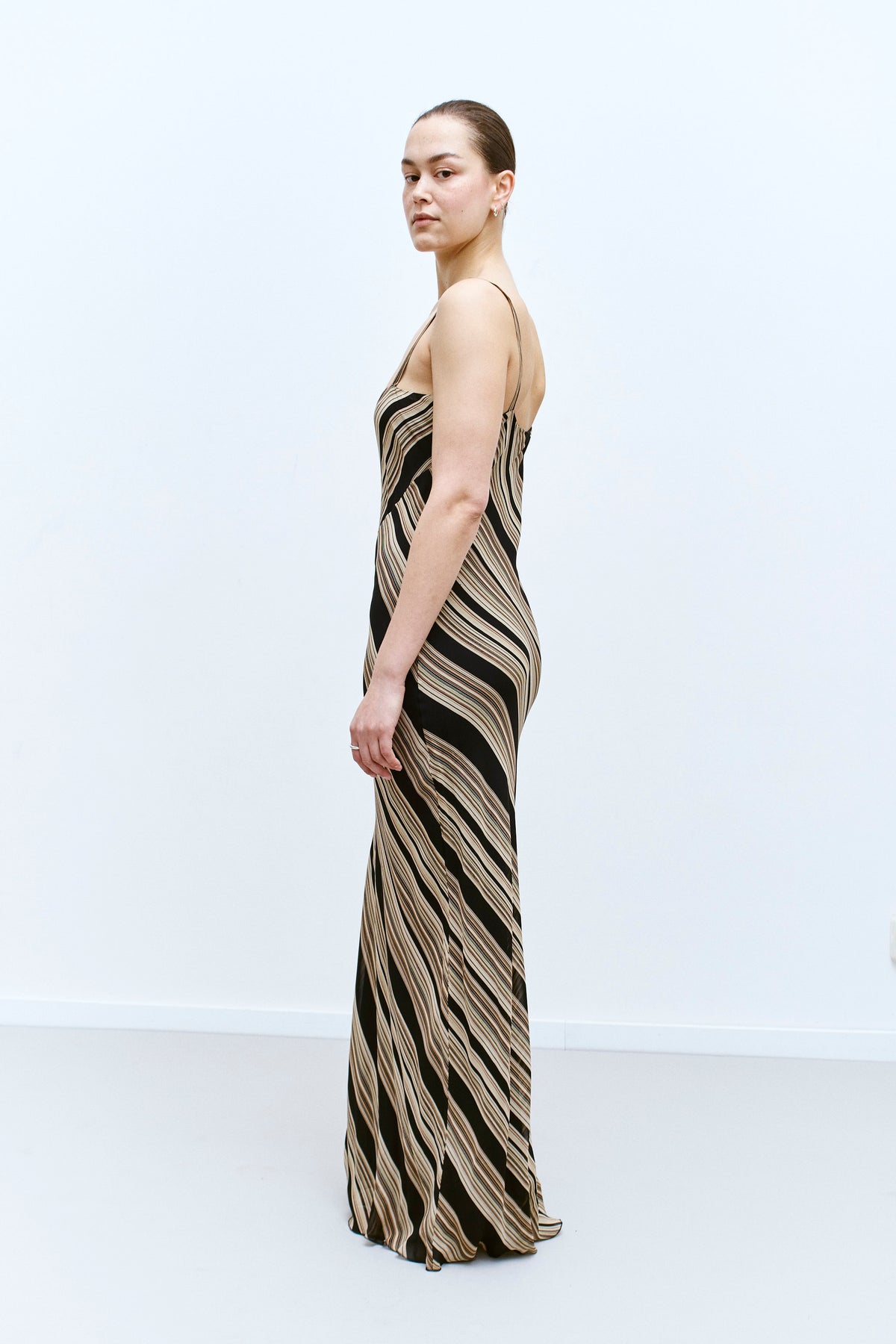 THE STRIPED MAXI DRESS (XS/S) - ENSO Vintage