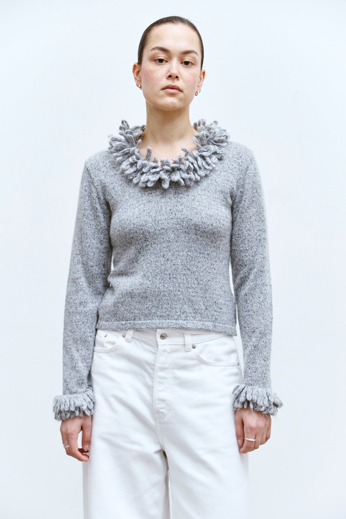 THE LOOPED COLLAR KNIT (S/M) - ENSO Vintage
