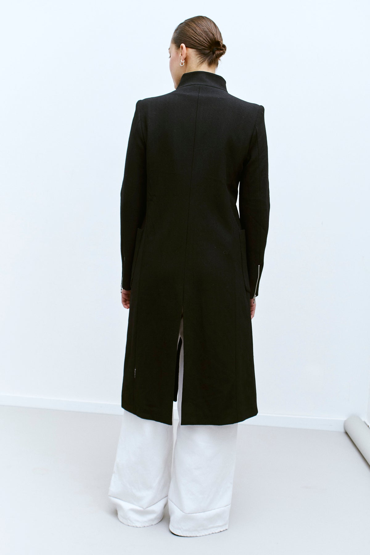 ARMANI JEANS COAT (XS/S) - ENSO Vintage