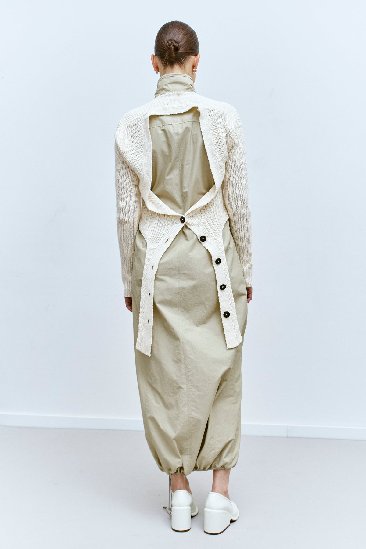 ANN DEMEULEMEESTER OPEN-BACK KNIT (S/M) - ENSO Vintage