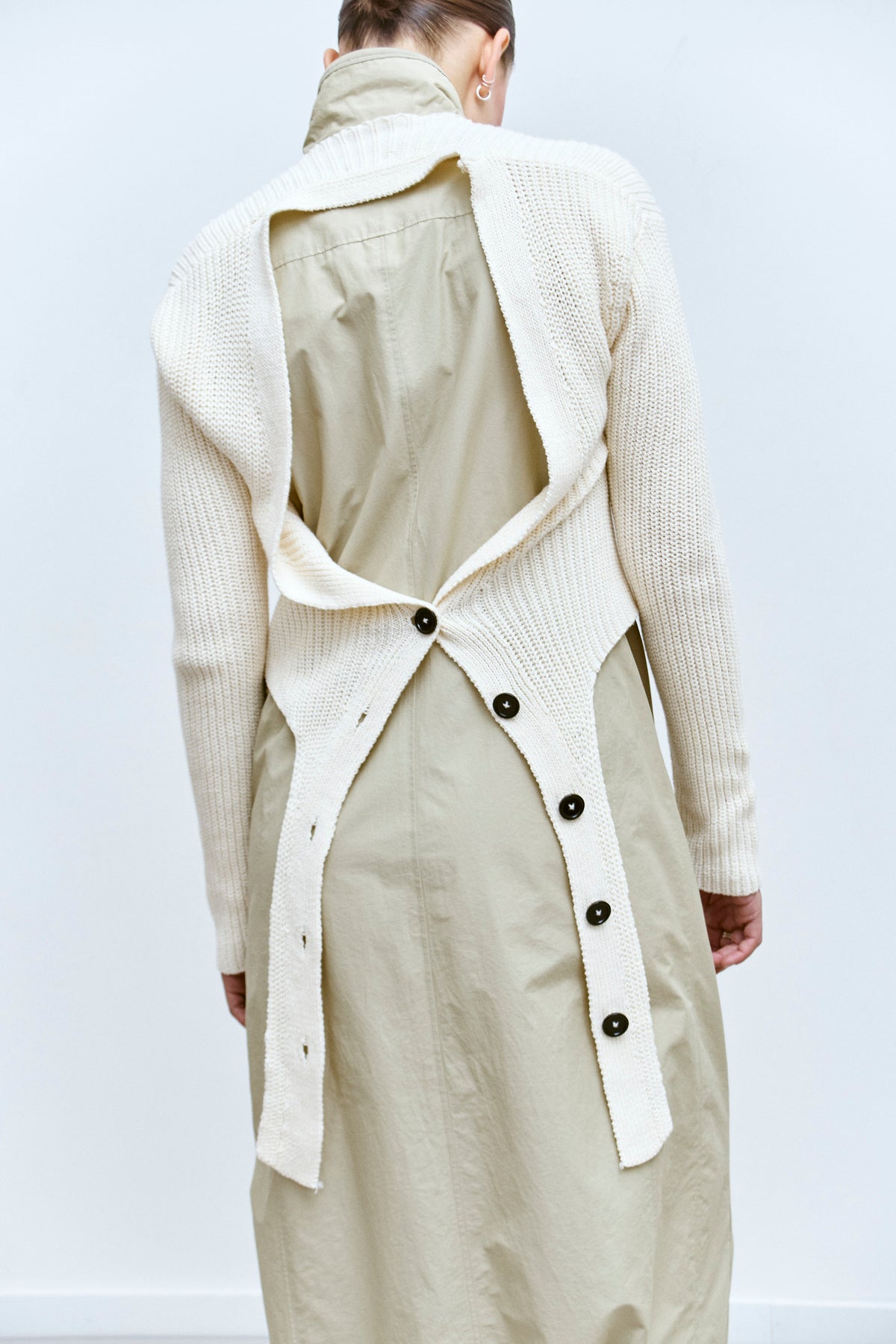 ANN DEMEULEMEESTER OPEN-BACK KNIT (S/M) - ENSO Vintage