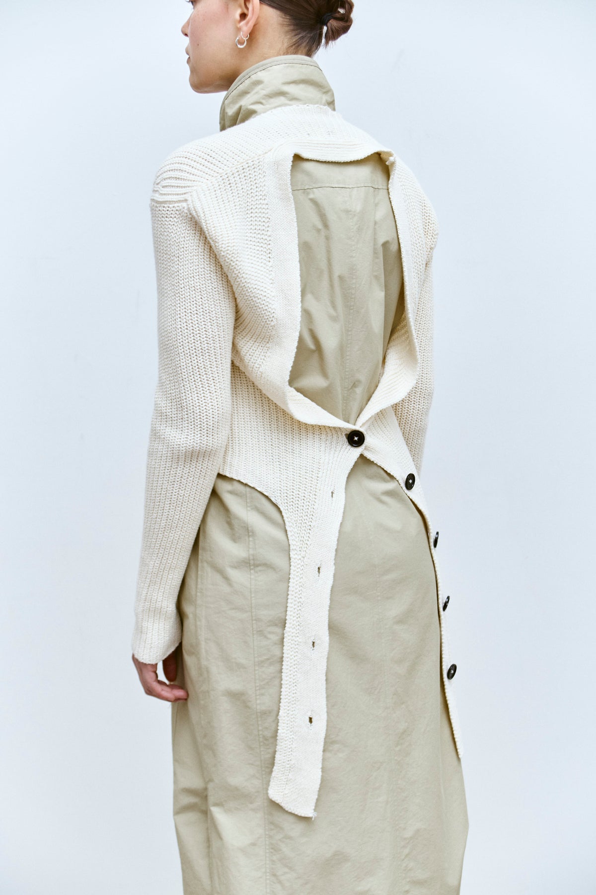 ANN DEMEULEMEESTER OPEN-BACK KNIT (S/M) - ENSO Vintage