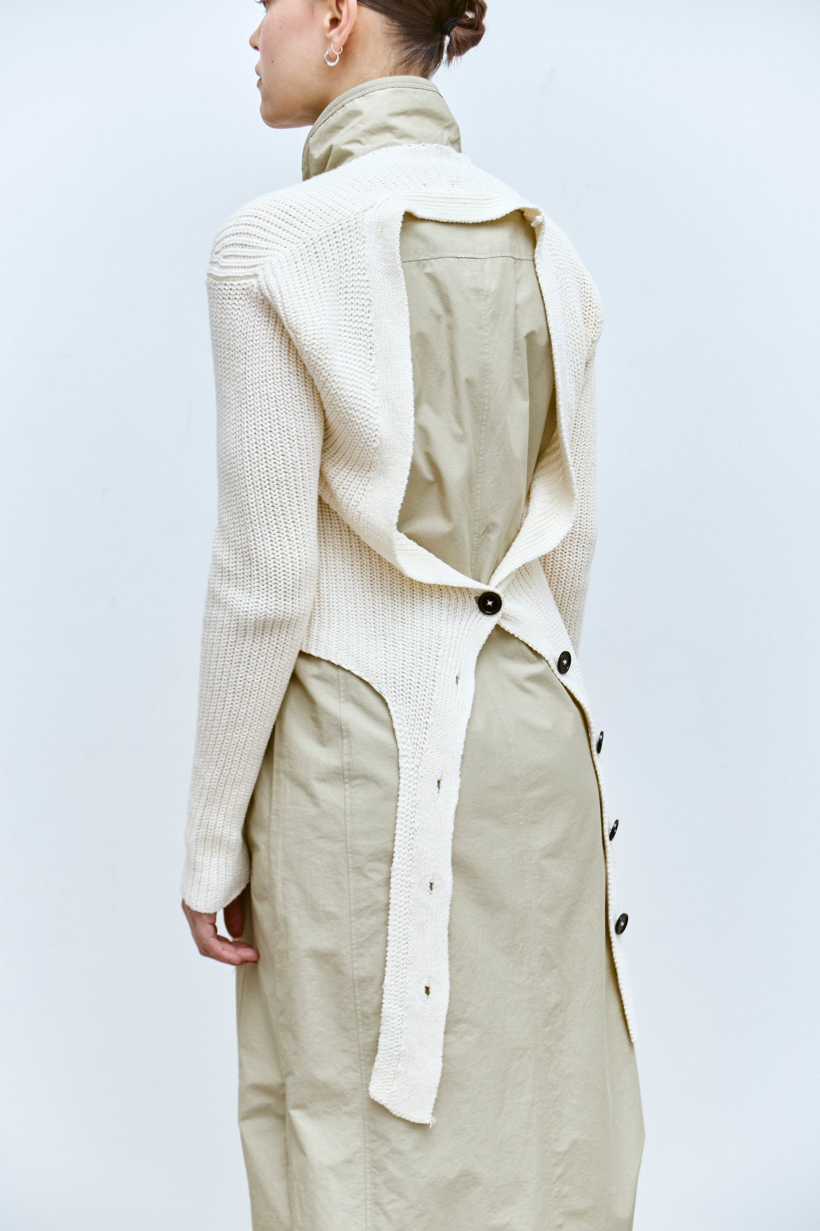 ANN DEMEULEMEESTER OPEN-BACK KNIT (S/M) - ENSO Vintage